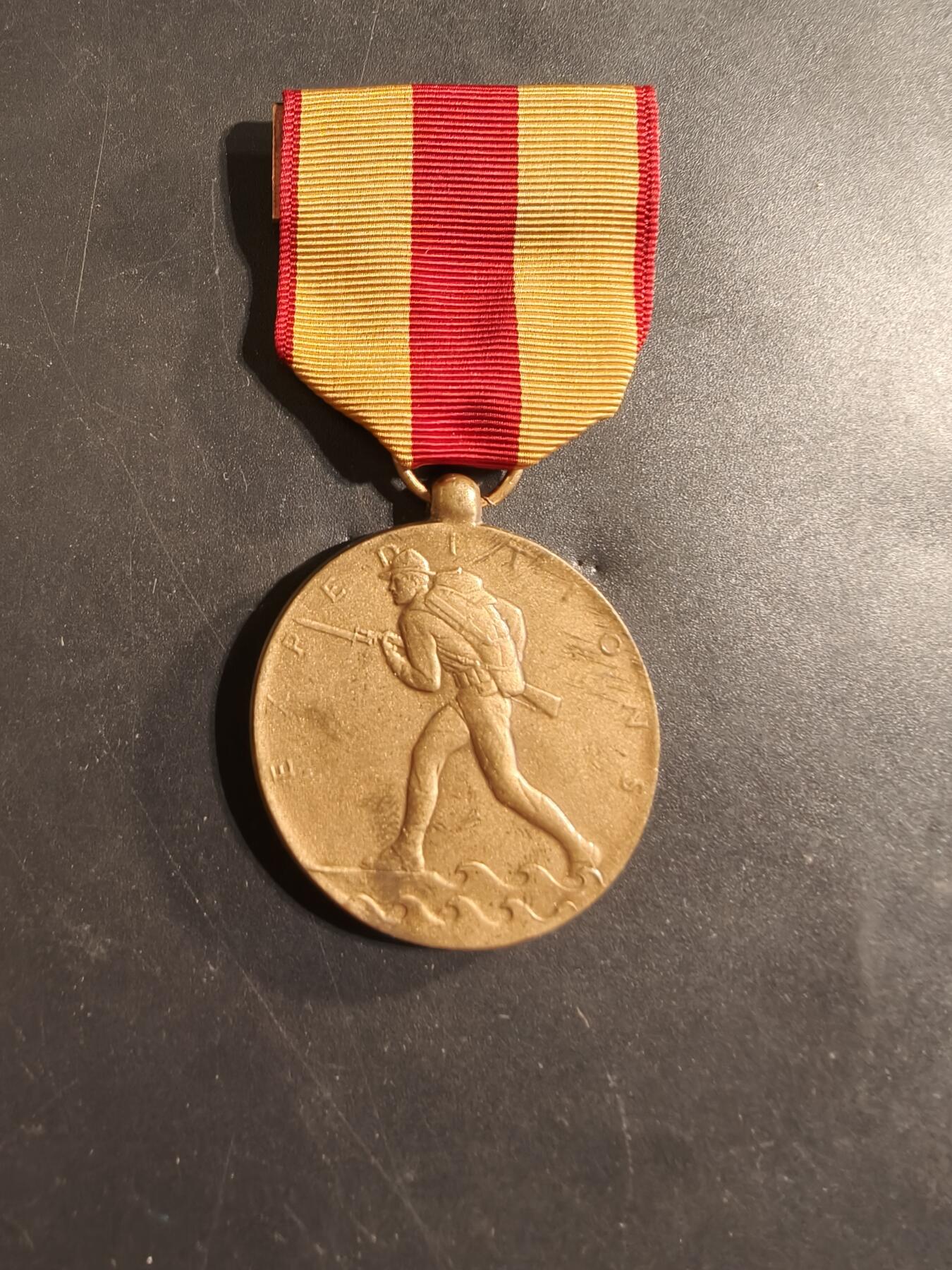 老王徽章第174期 美国海军陆战队远征奖章