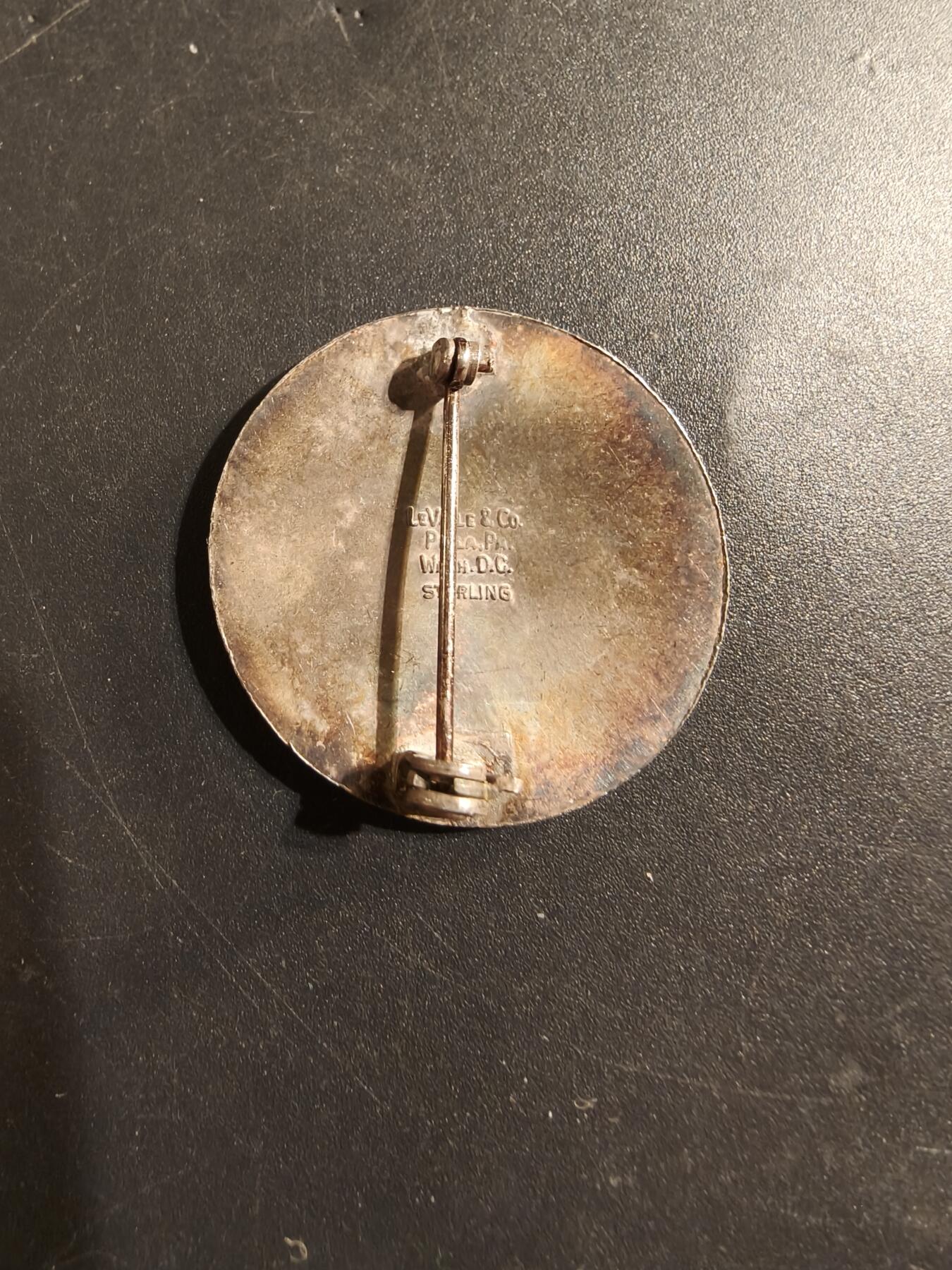 老王徽章第174期 美国陆军航空兵空中运输司令部证章    驼峰航线飞行员的来源    二战时期横针版   925银    华盛顿珠宝商造