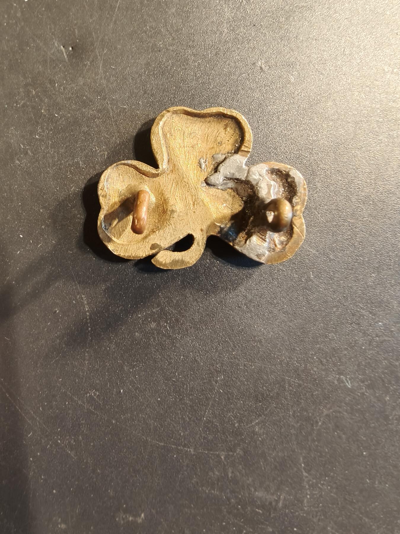 老王徽章第174期 英国南爱尔兰义勇骑兵团帽徽     一战时期