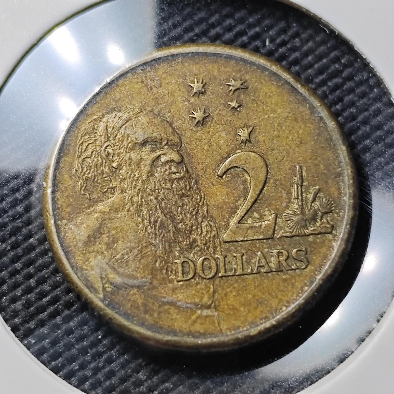 KK钱币收藏小铺  第386期  2月预留时间 周末发货  澳大利亚2元