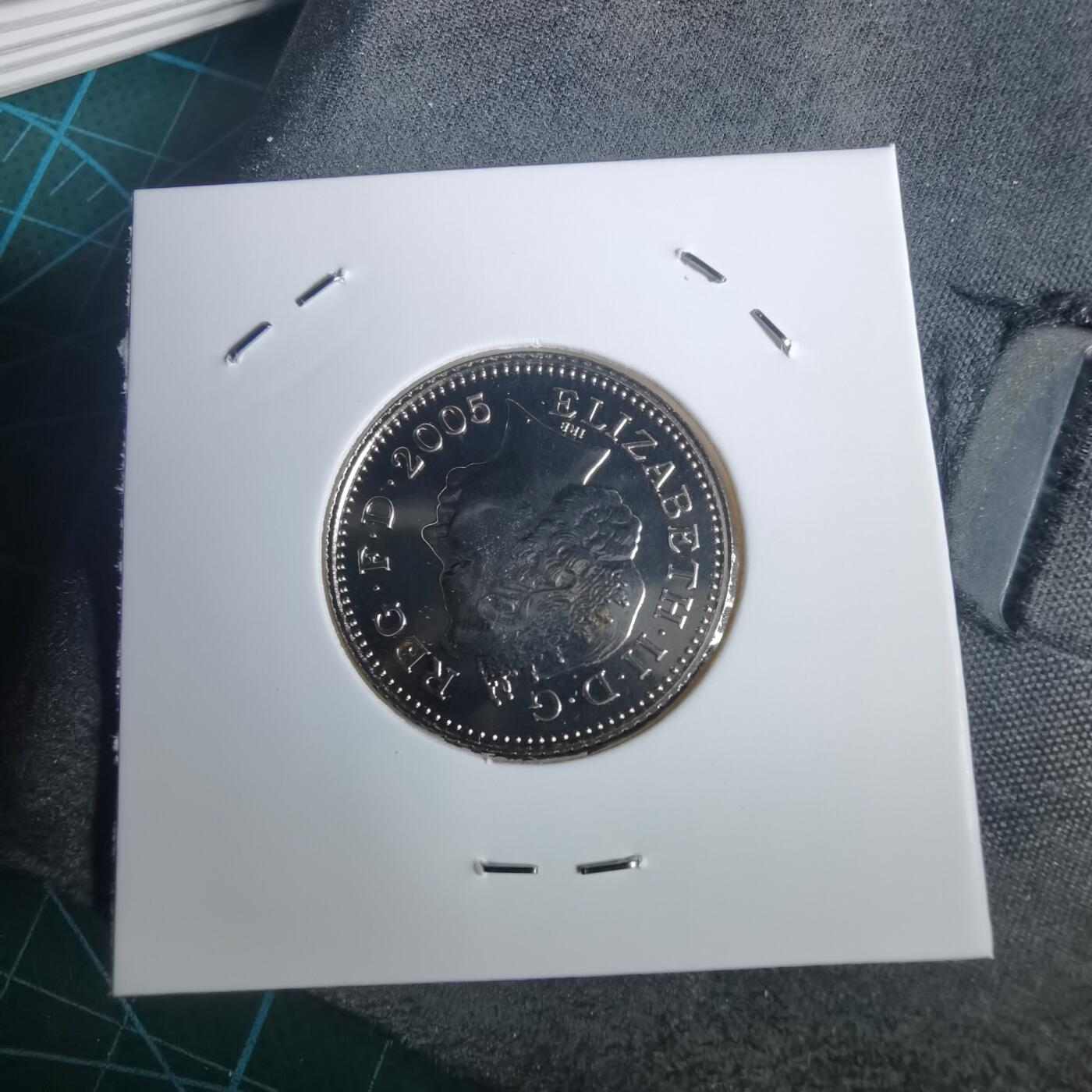 沼泽如烟--第953场 英国2005年10便士