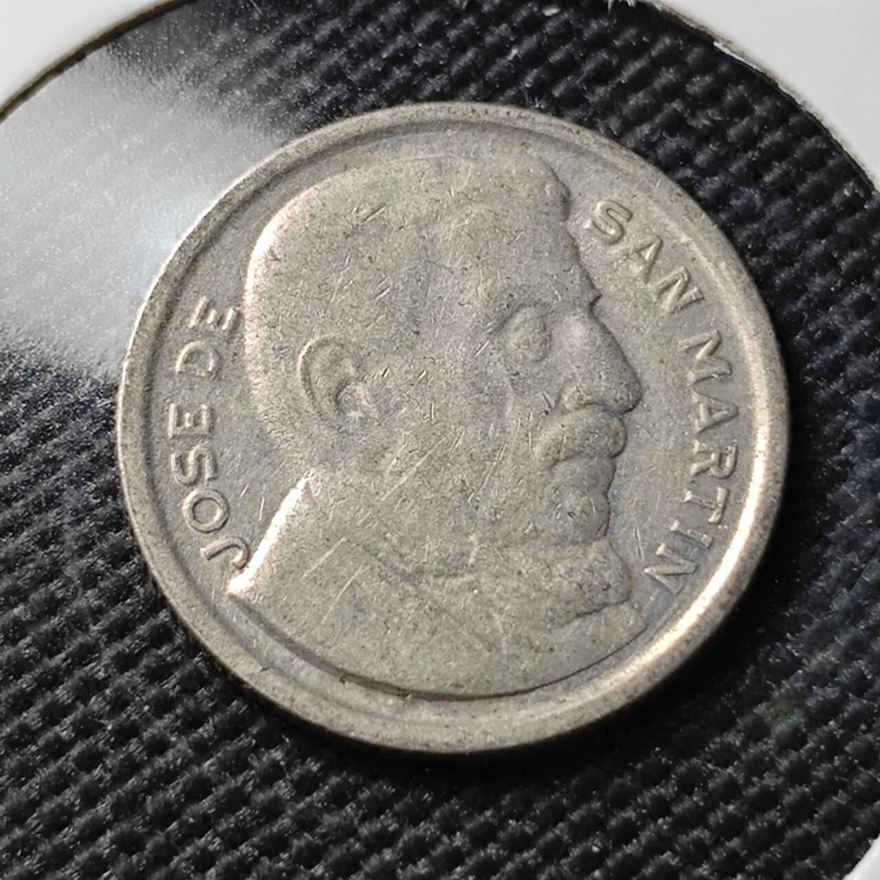 KK钱币收藏小铺  第386期  2月预留时间 周末发货  1951阿根廷5分