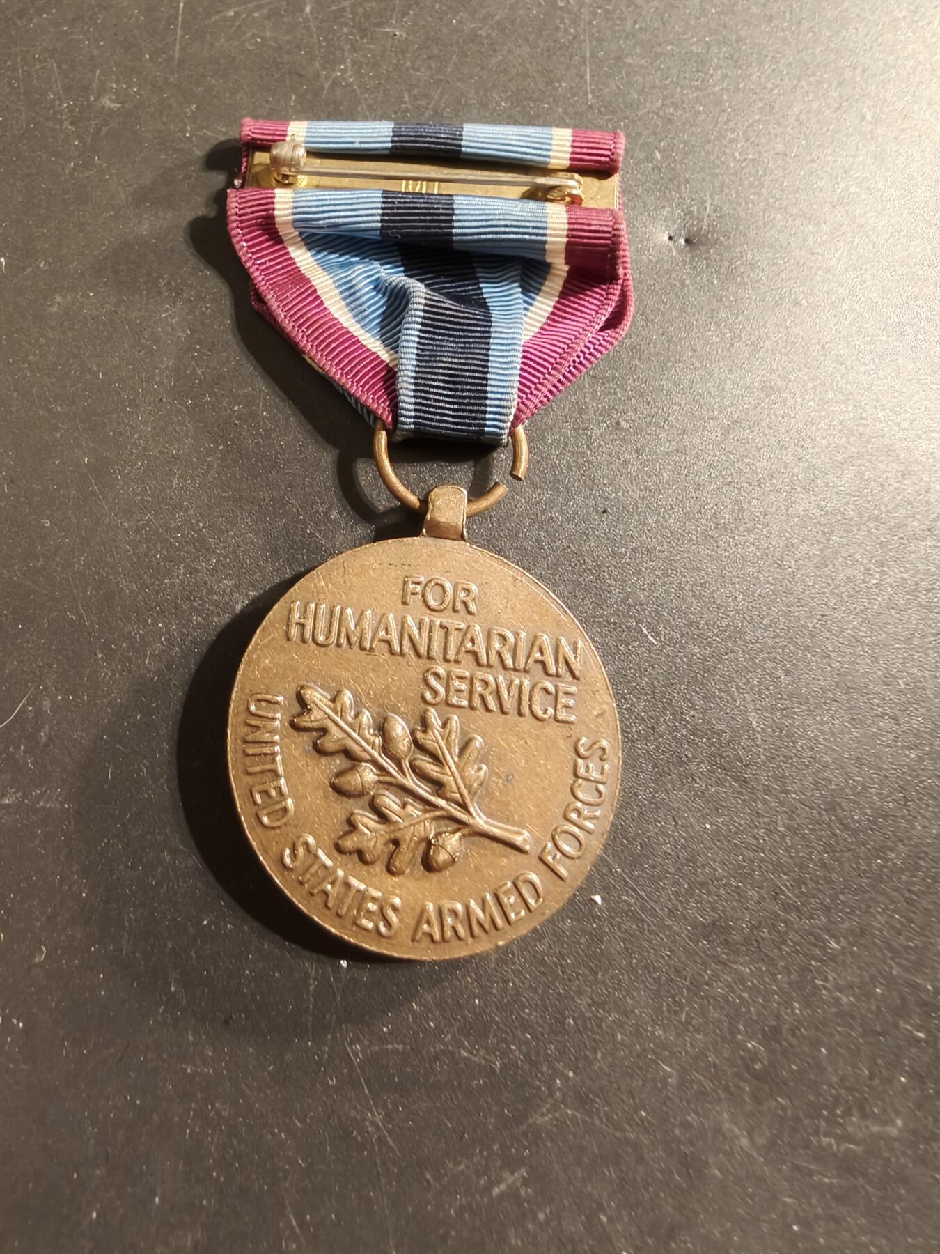 老王徽章第174期 美国武装力量人道主义服务奖章