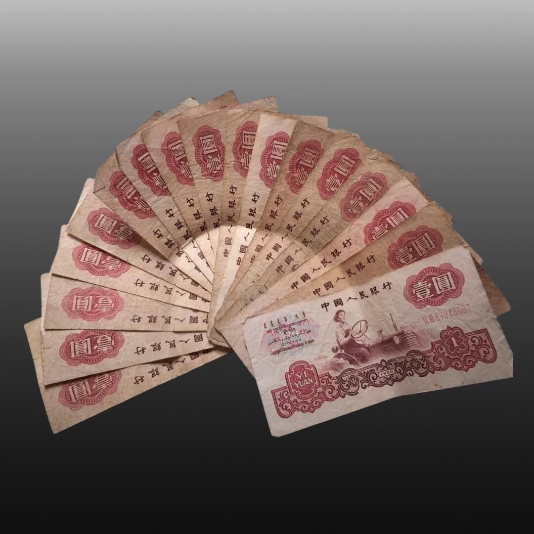 安欣票证程曦专场 中国第三套人民币女拖拉机手