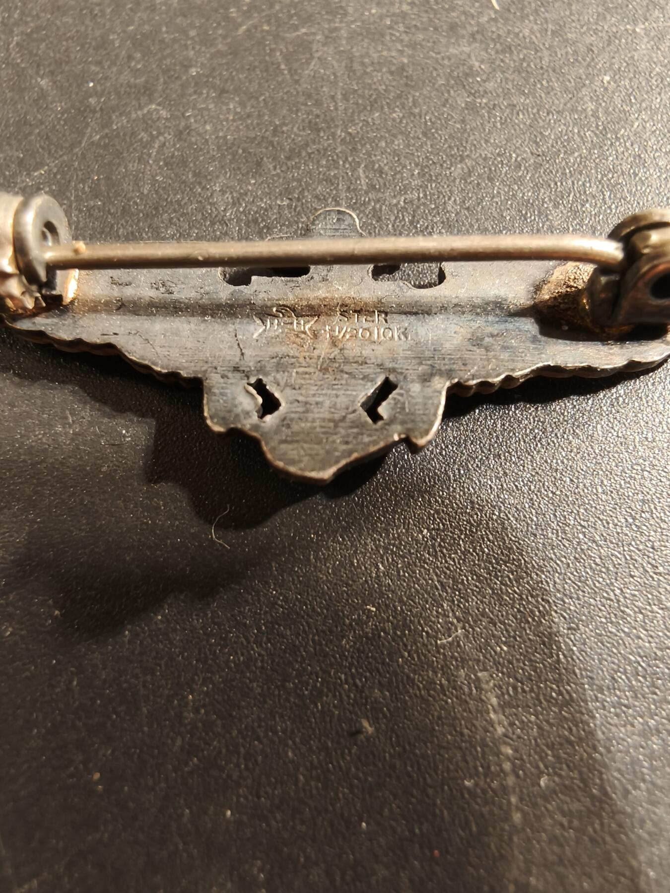 老王徽章第174期 美国二战海军航空兵飞行员技能章    925银包10k金   二战时期横针版    1.75英寸