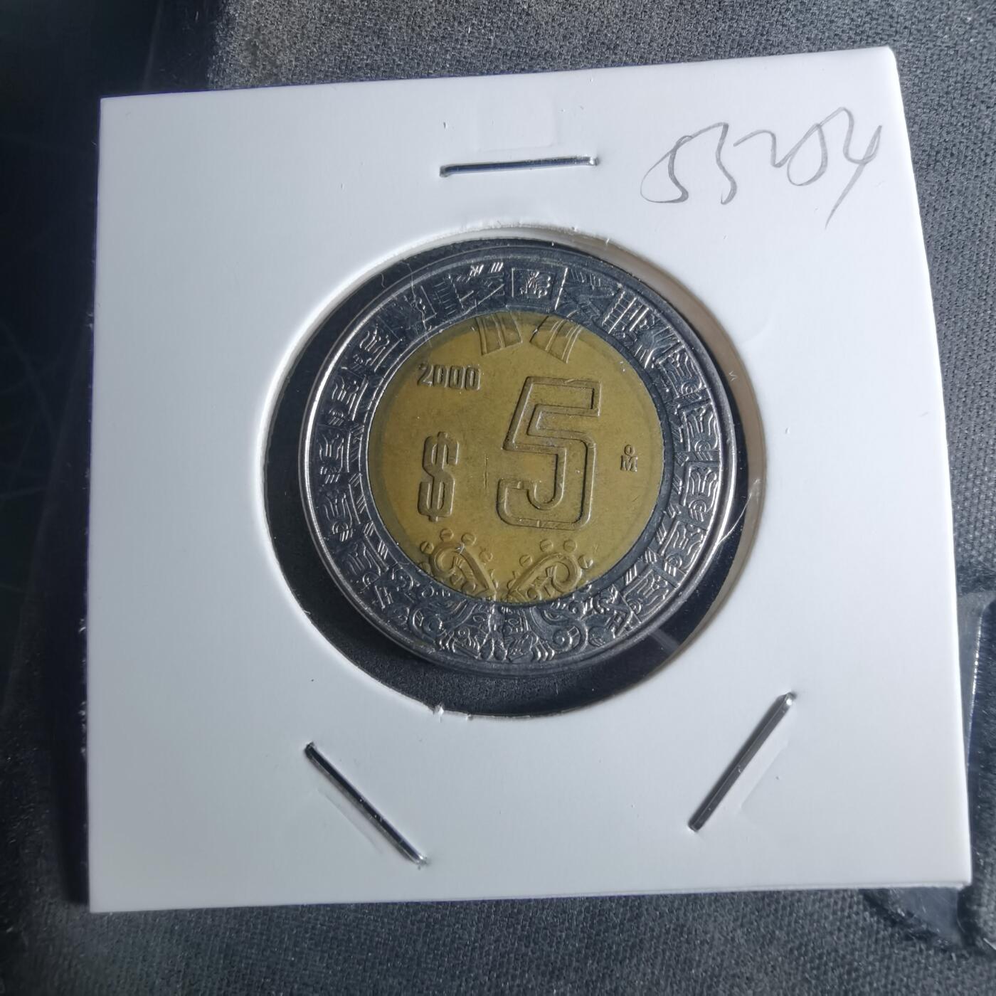 沼泽如烟--第953场 墨西哥2000年5比索