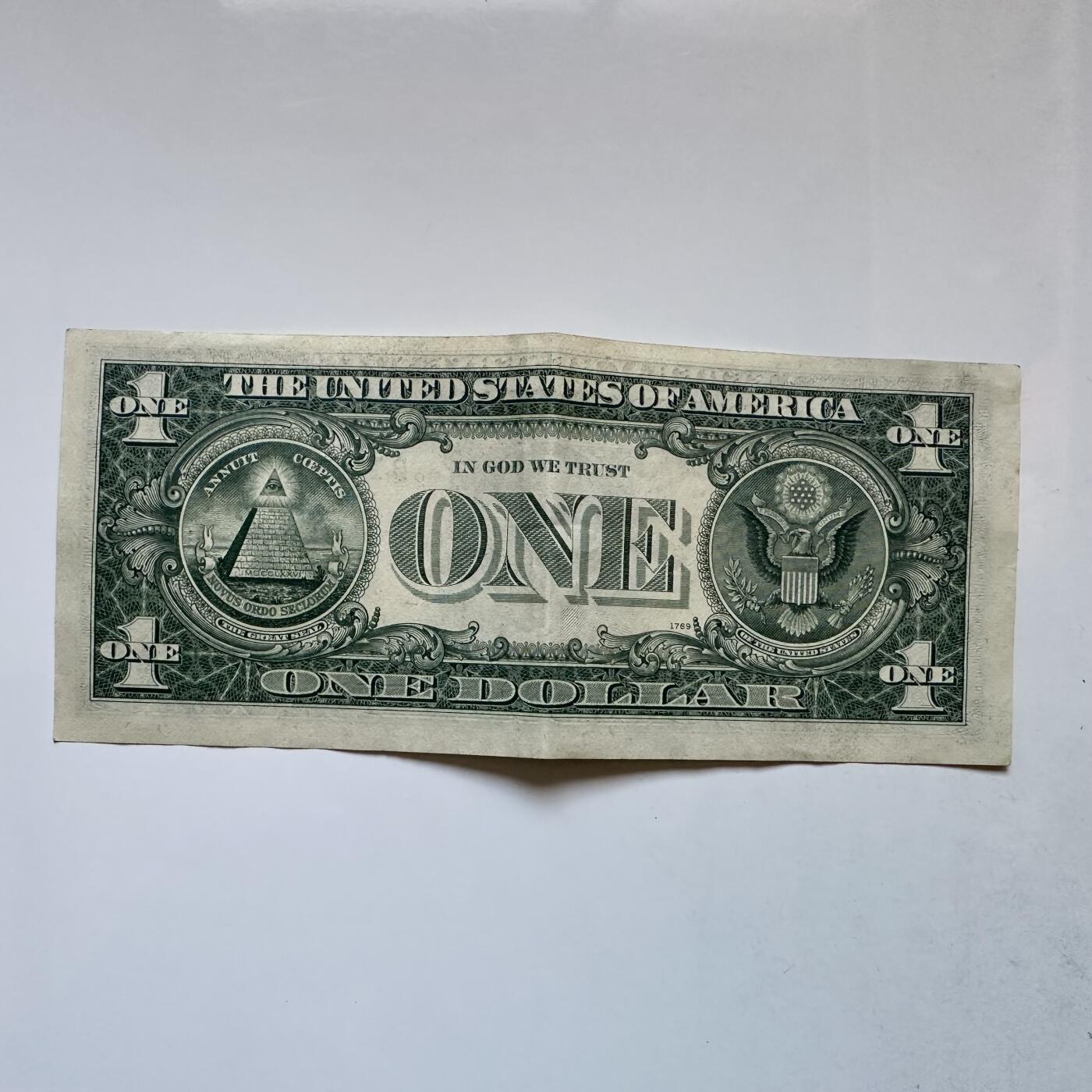 🌹外币初藏🌹🐯2026年第3场  每周二四六晚8️⃣点 接代拍 美国1974年一美元