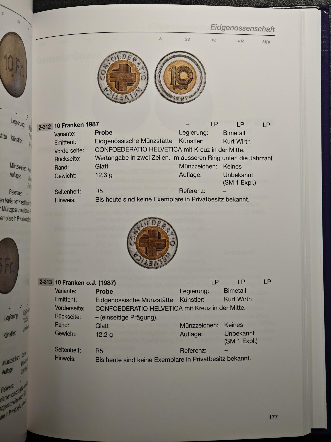 【德藏】世界币章拍卖第160期 全新塑封 瑞士样币目录 第二册 硬壳精装 全书约：248页