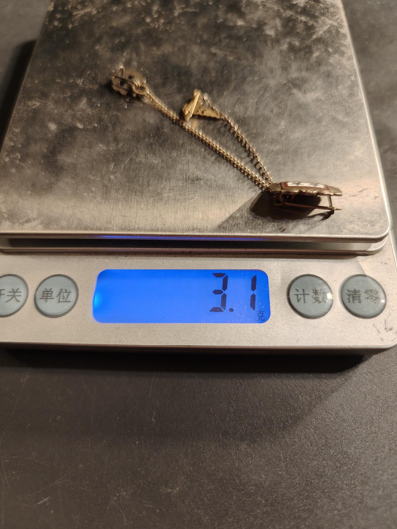 老王徽章第174期 美国海军军医+蓝星勋章链章    二战时期横针版   925银质珐琅     3.1g