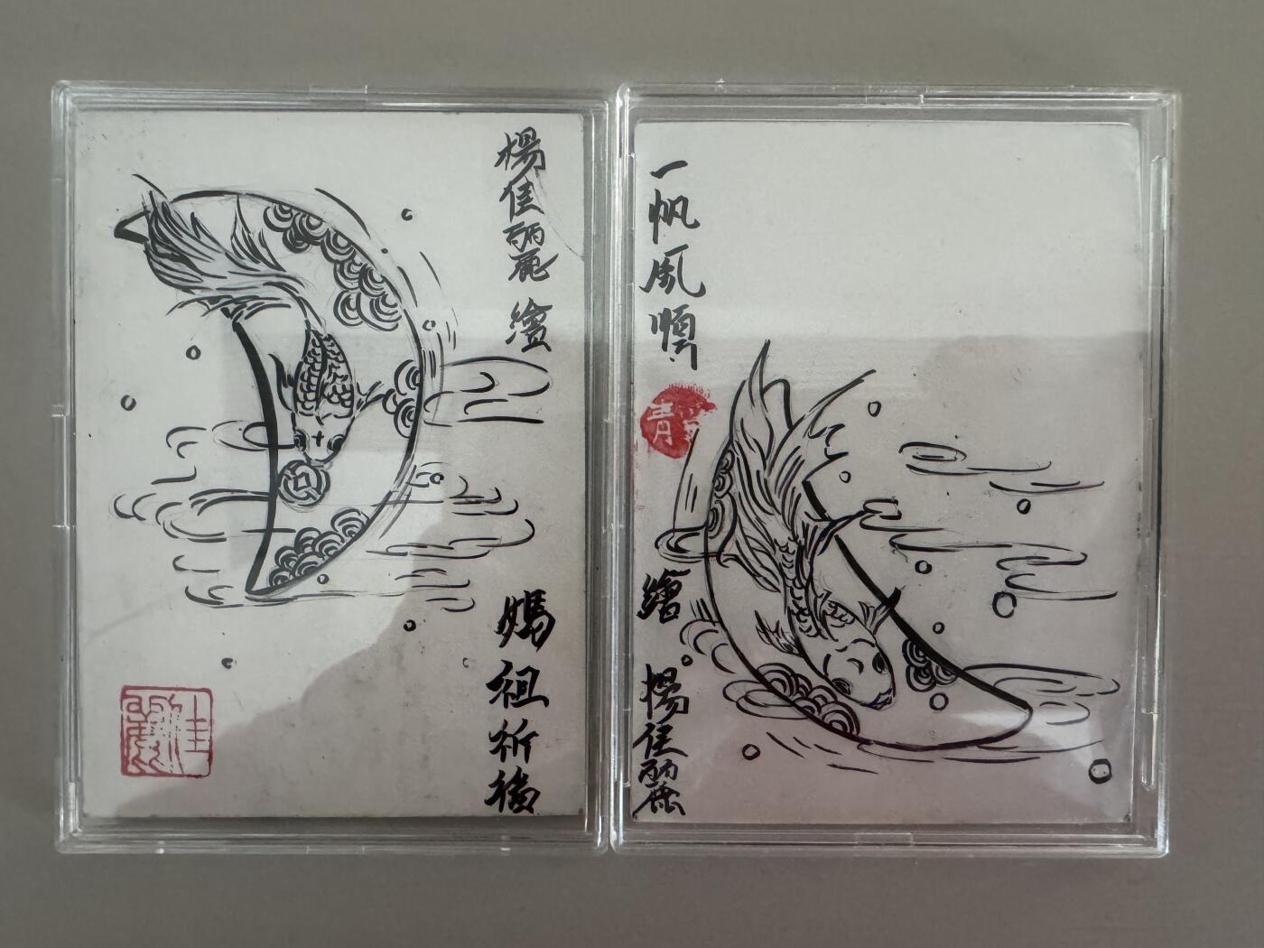 亡灵潮玩 马年首场 1月5日20点截拍 杨佳丽老师手绘 妈祖祈福双拼手绘