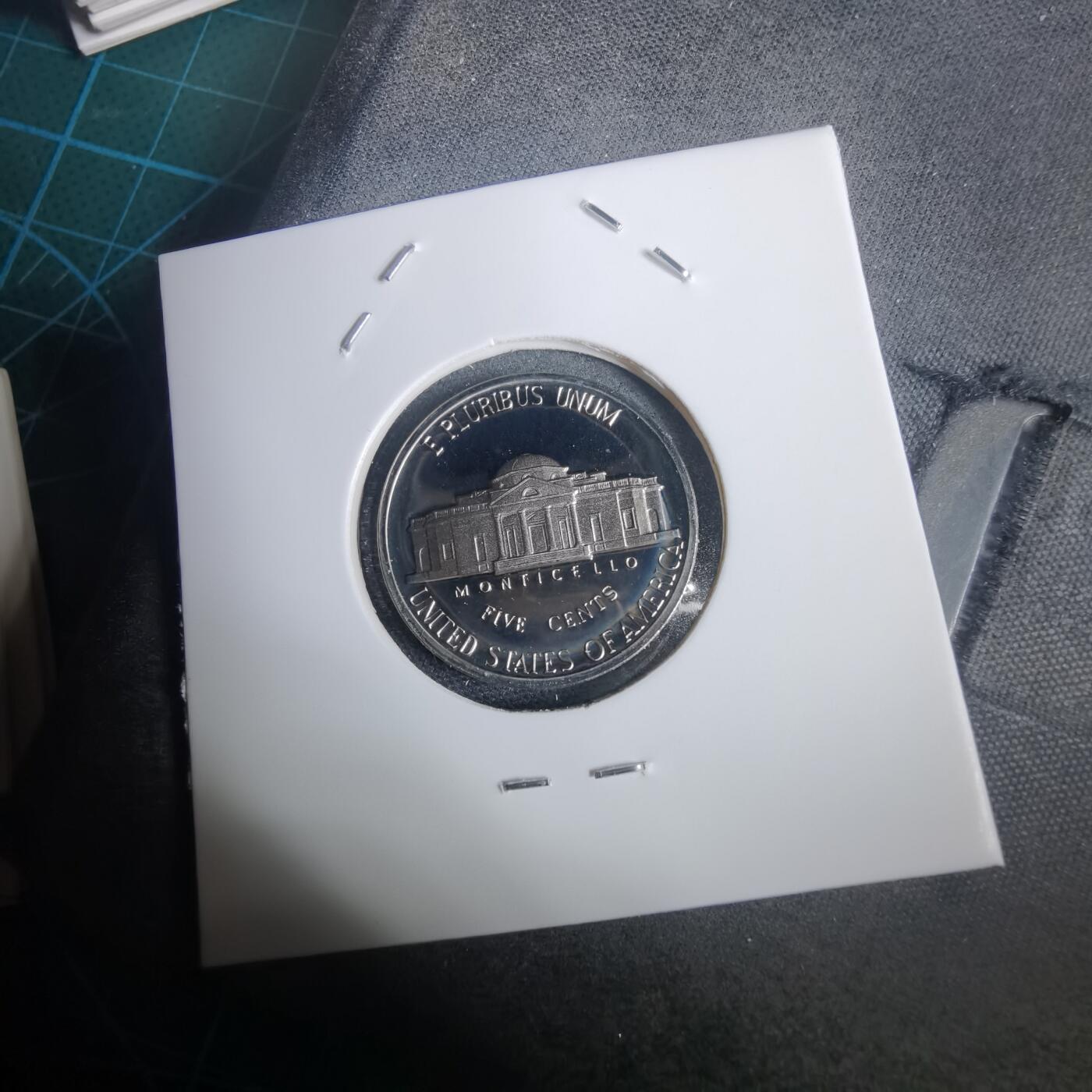 沼泽如烟--第953场 美国1985年五分精制币