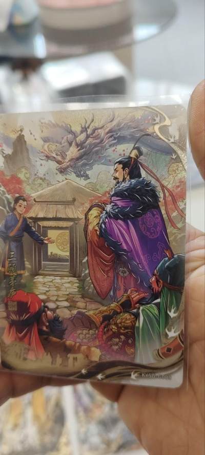 秋原瞳的小店第三十一期（持续收拍，时光冉冉，卡圈陪伴） 卡游三国千古一瞬1到7单主题千古，收藏必备，实物经的起考验