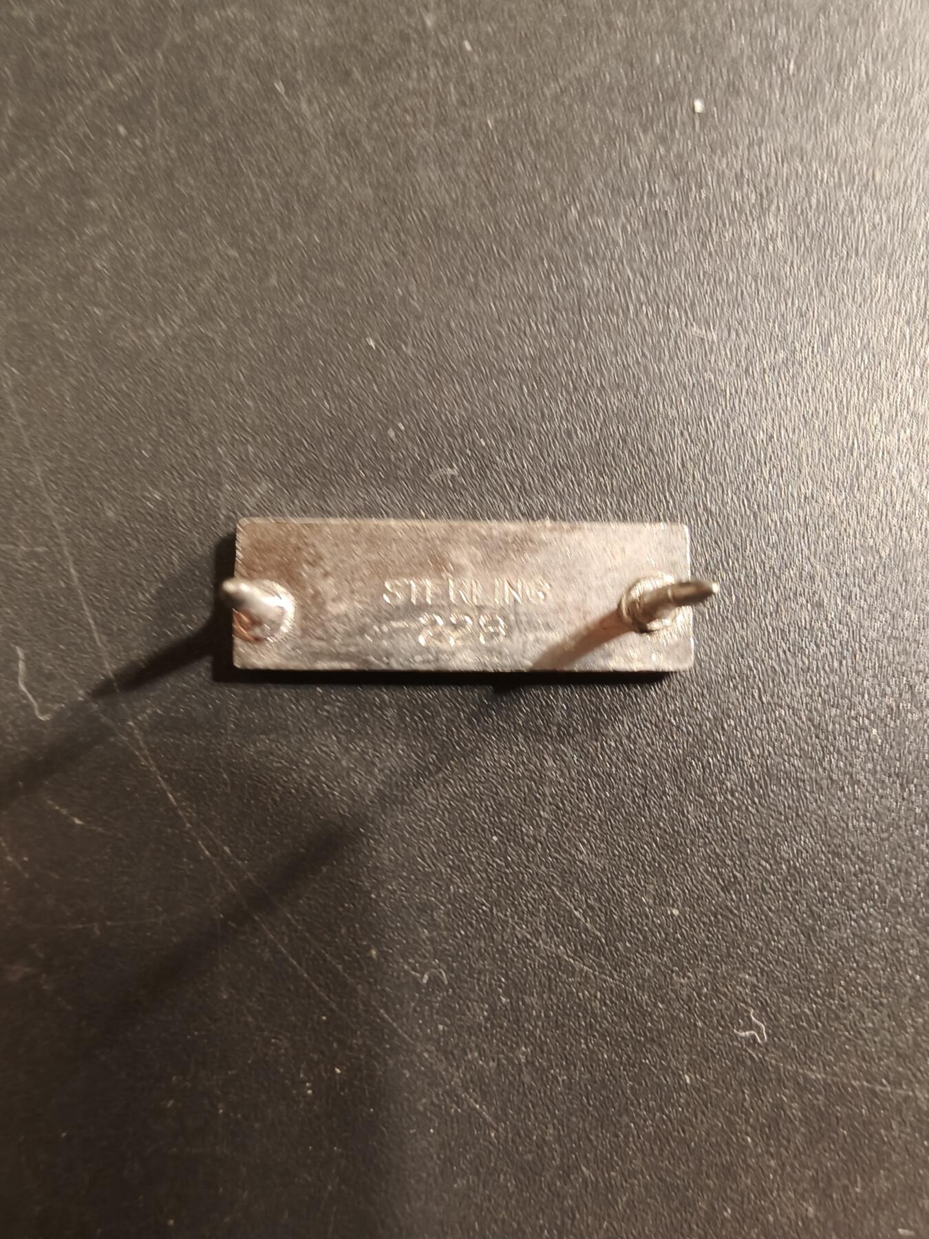 老王徽章第174期 美国陆军中尉军衔    925银      1.7g