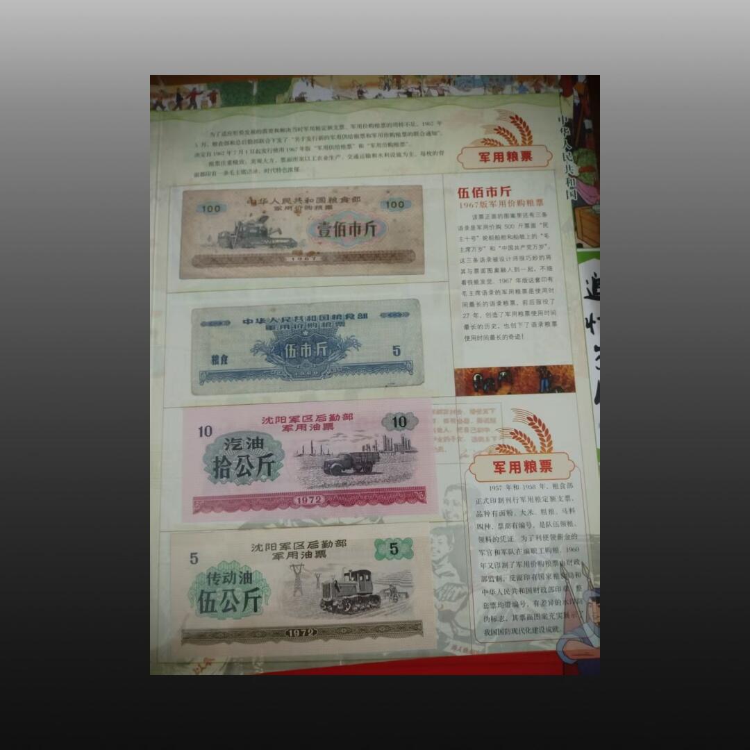 安欣票证书薇专场 粮票整本100张