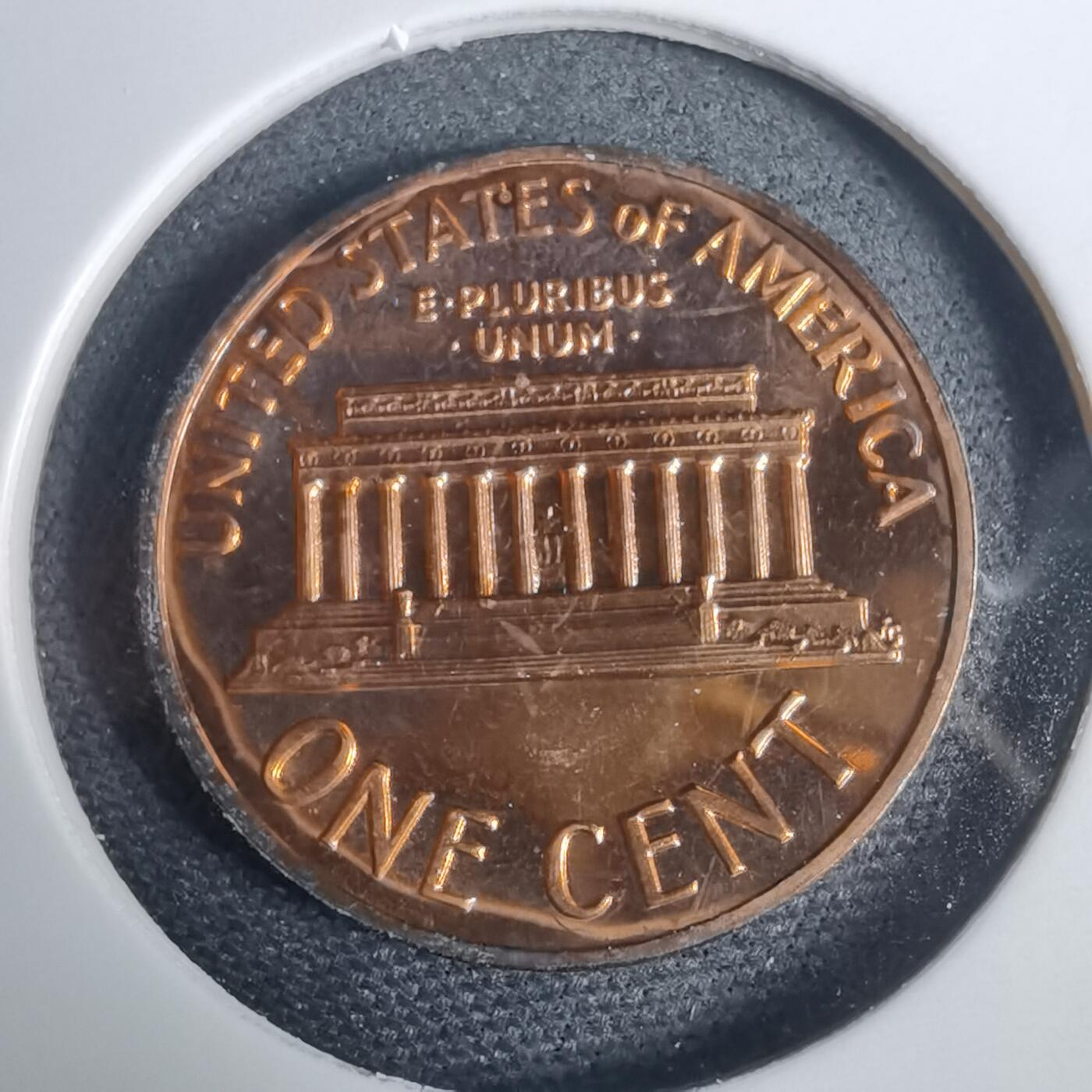 沼泽如烟--第953场 美国1969年一分精制币