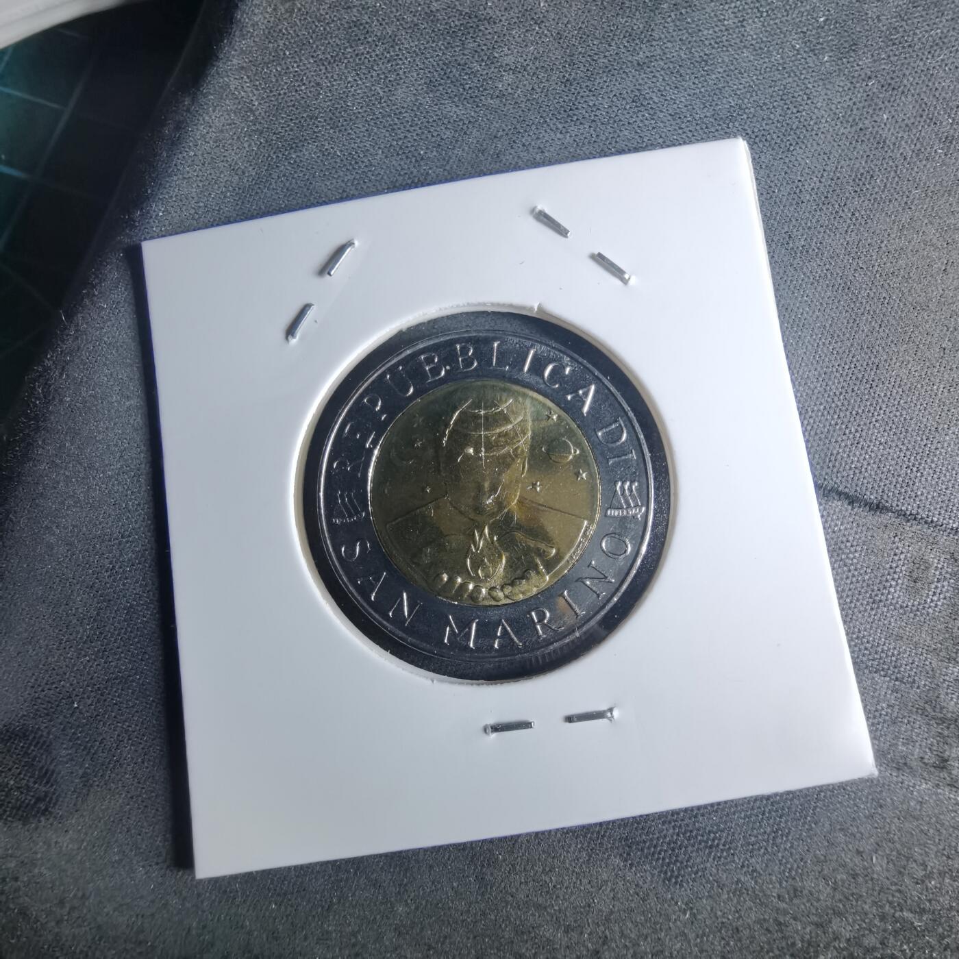 沼泽如烟--第953场 圣马力诺1999年500里拉