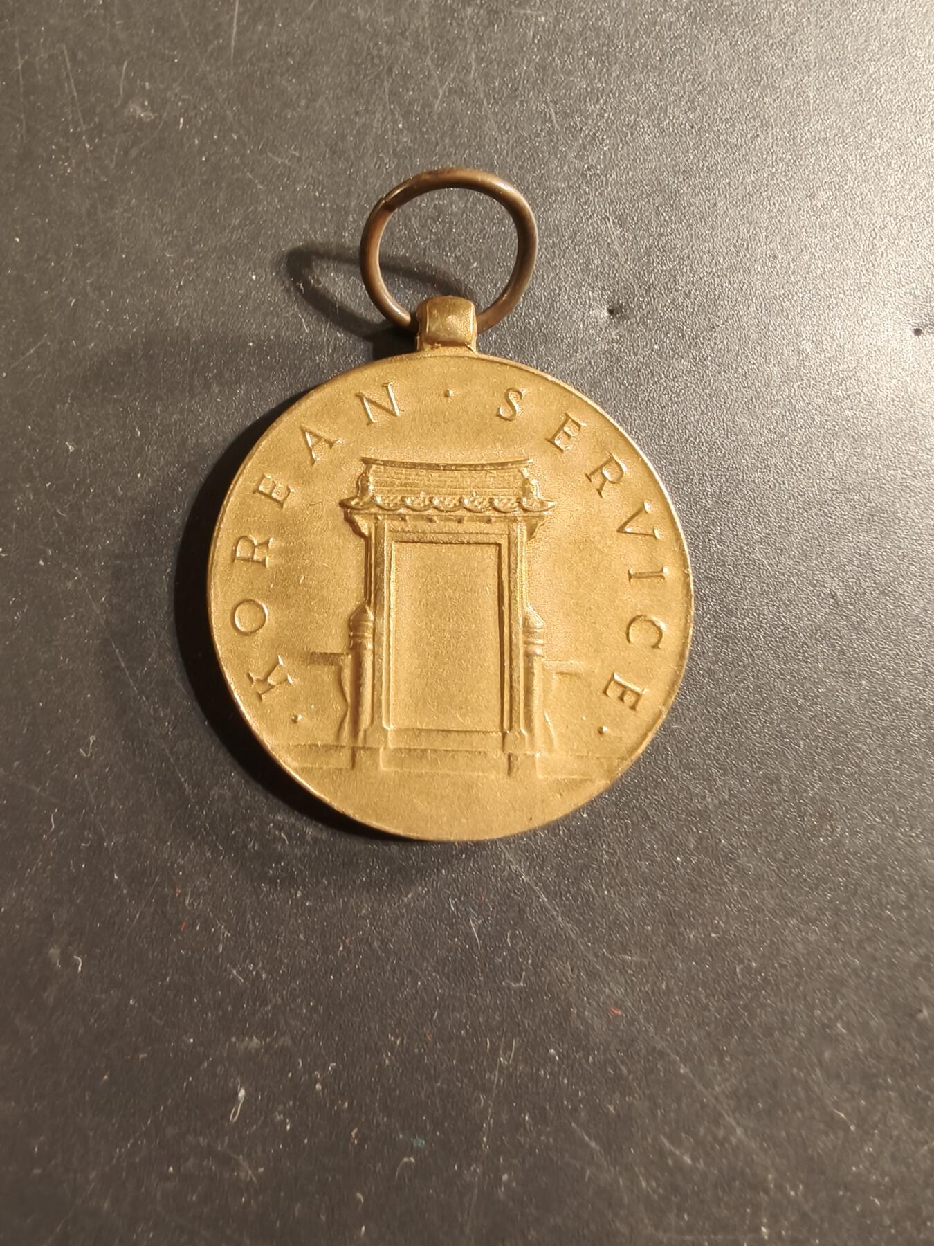 老王徽章第174期 美国韩战服役奖章    无绶带