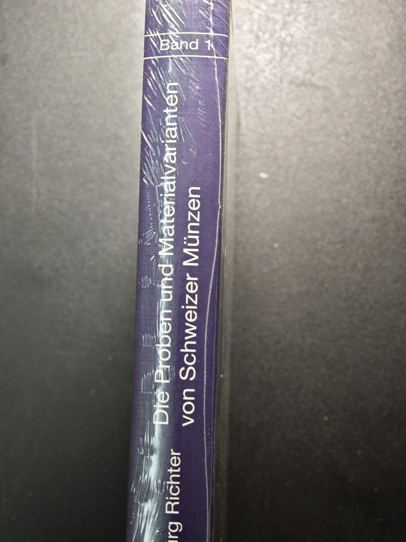 【德藏】世界币章拍卖第160期 全新塑封 瑞士样币目录 第一册 硬壳精装 全书约：336页