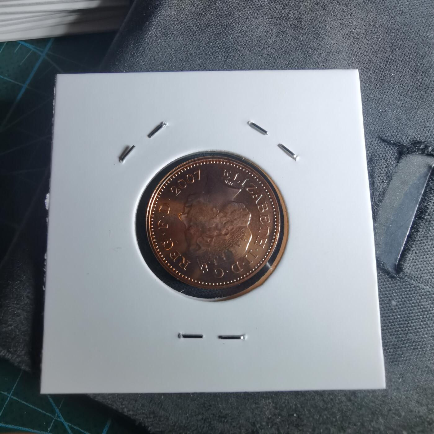 沼泽如烟--第953场 英国2007年1便士