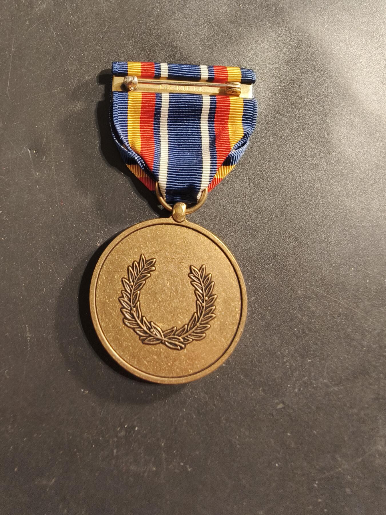 老王徽章第174期 美国反恐战争服役奖章