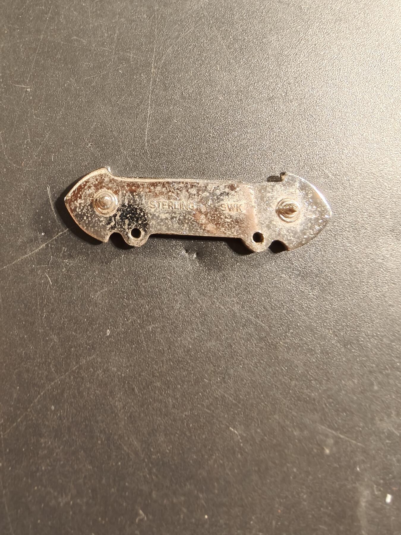 老王徽章第174期 美国海军陆战队神射手技能章勋条    925银    4.9g