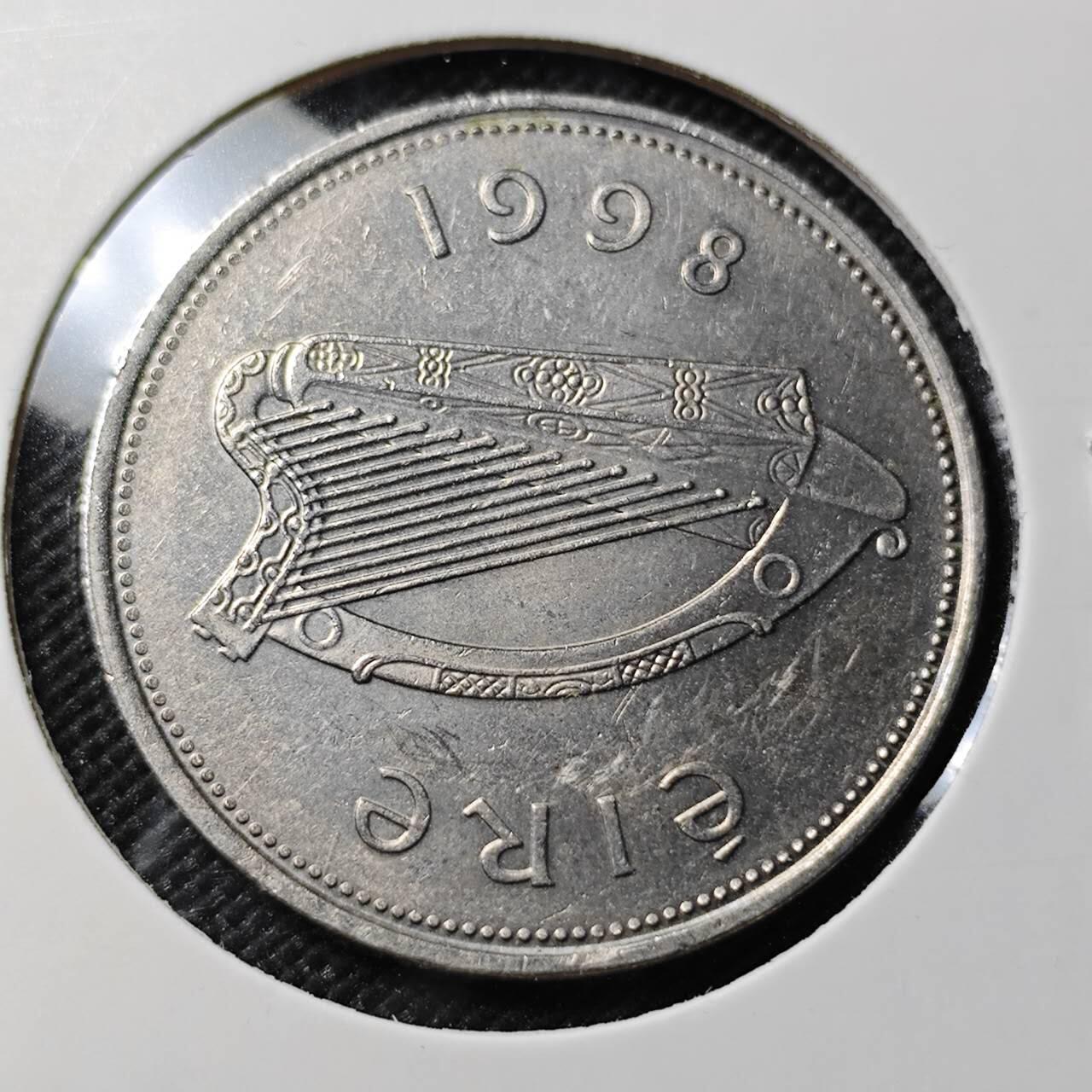 KK钱币收藏小铺  第386期  2月预留时间 周末发货  爱尔兰1镑