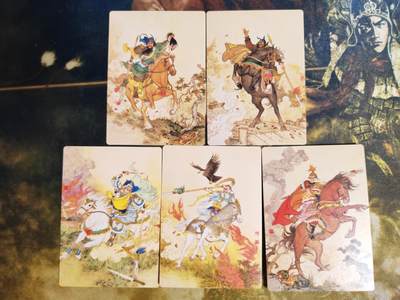 阳大大卡牌拍卖第92期（持续收拍品，周五晚上九点截拍，进群福利早知道） - 【普卡五虎】昆仑万象 项维仁 新绘五虎特卡