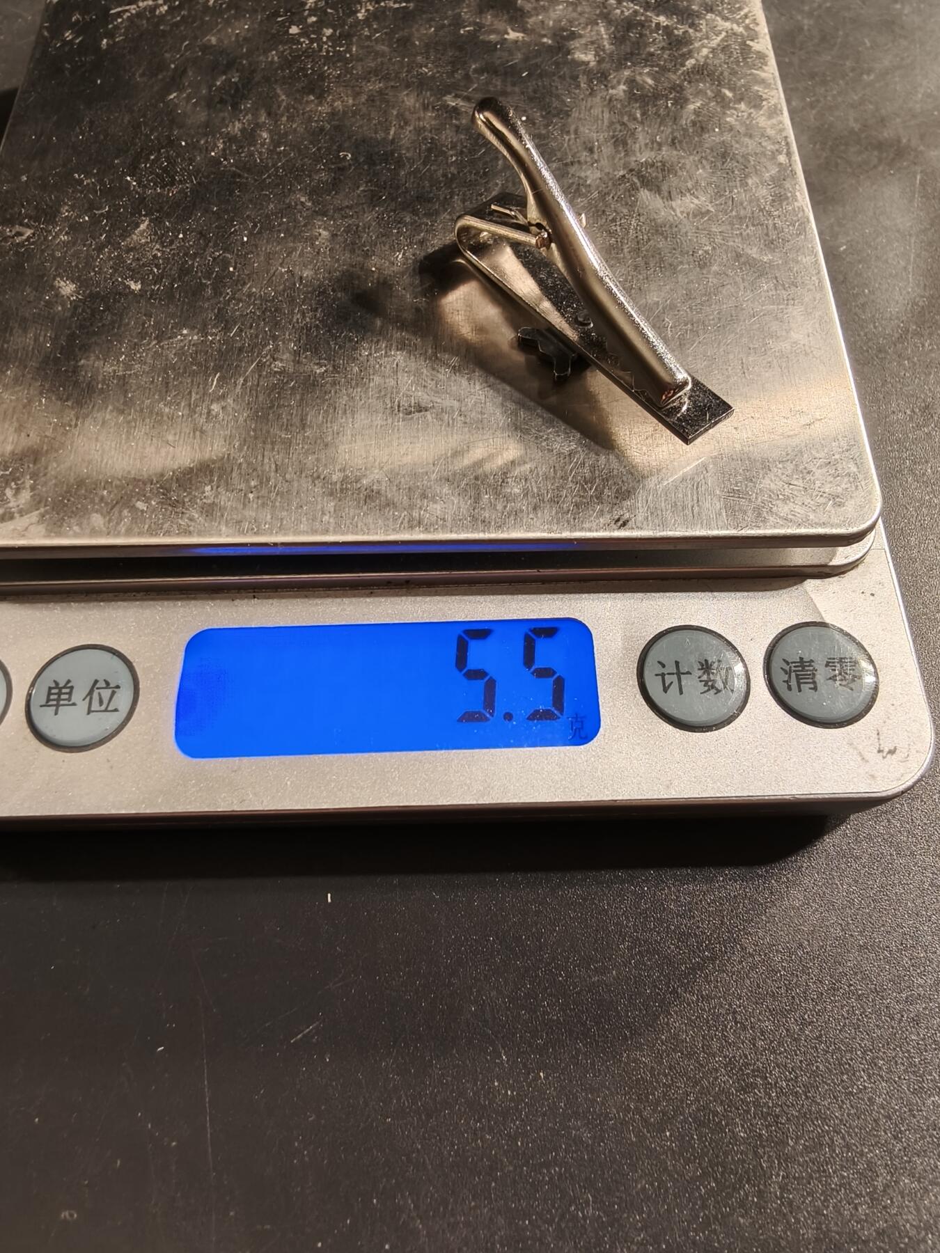 老王徽章第174期 美国预备军官团领带夹   925银    5.5g