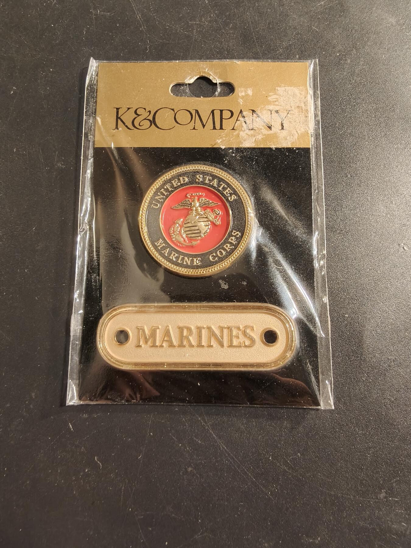 老王徽章第174期 美国海军陆战队奖章装饰品    未拆封