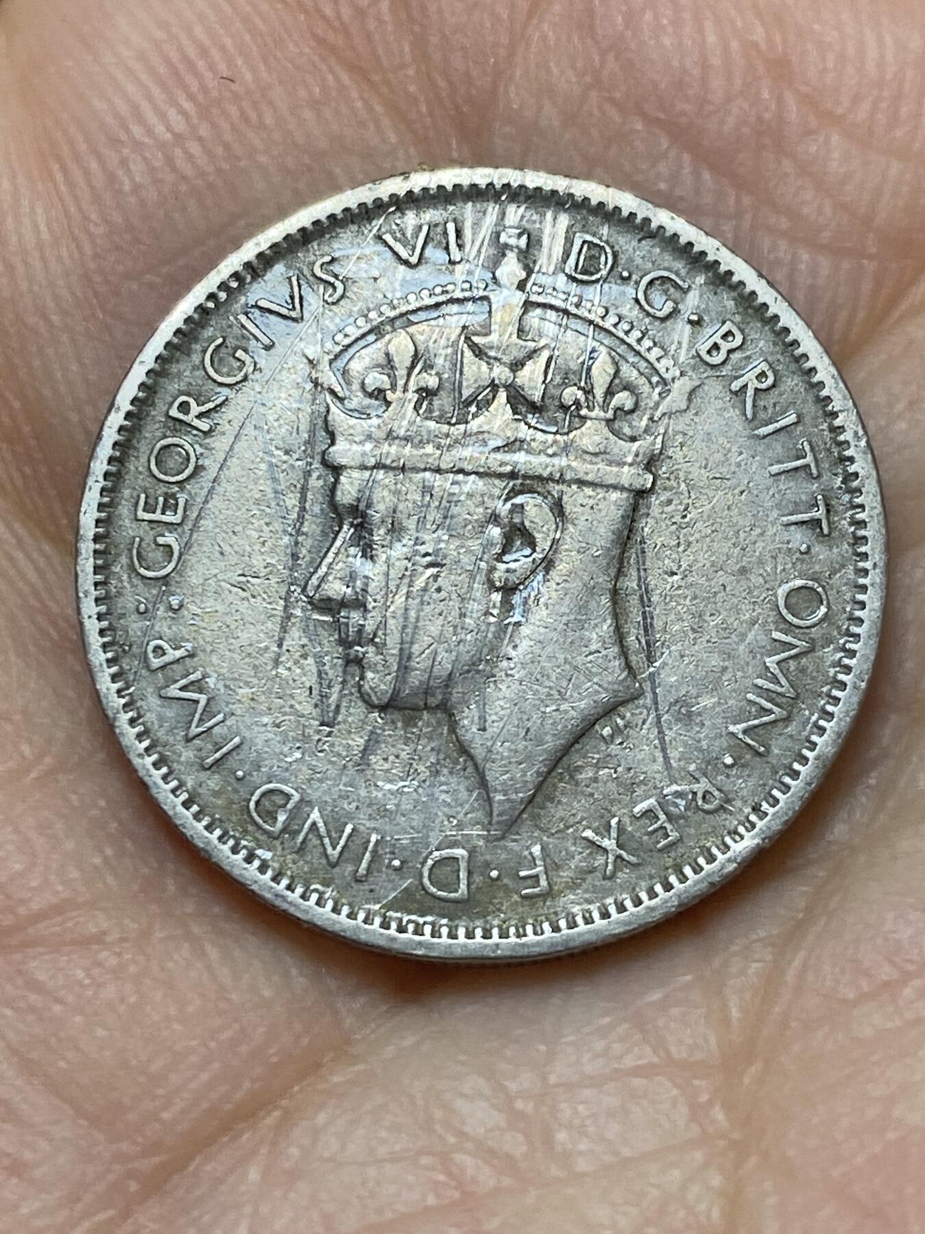 2026年第三场(总第一百七十二场）外国好品散币场(免佣金) 英属西非1940年3便士(乔治六世第一版，H标喜敦厂造)