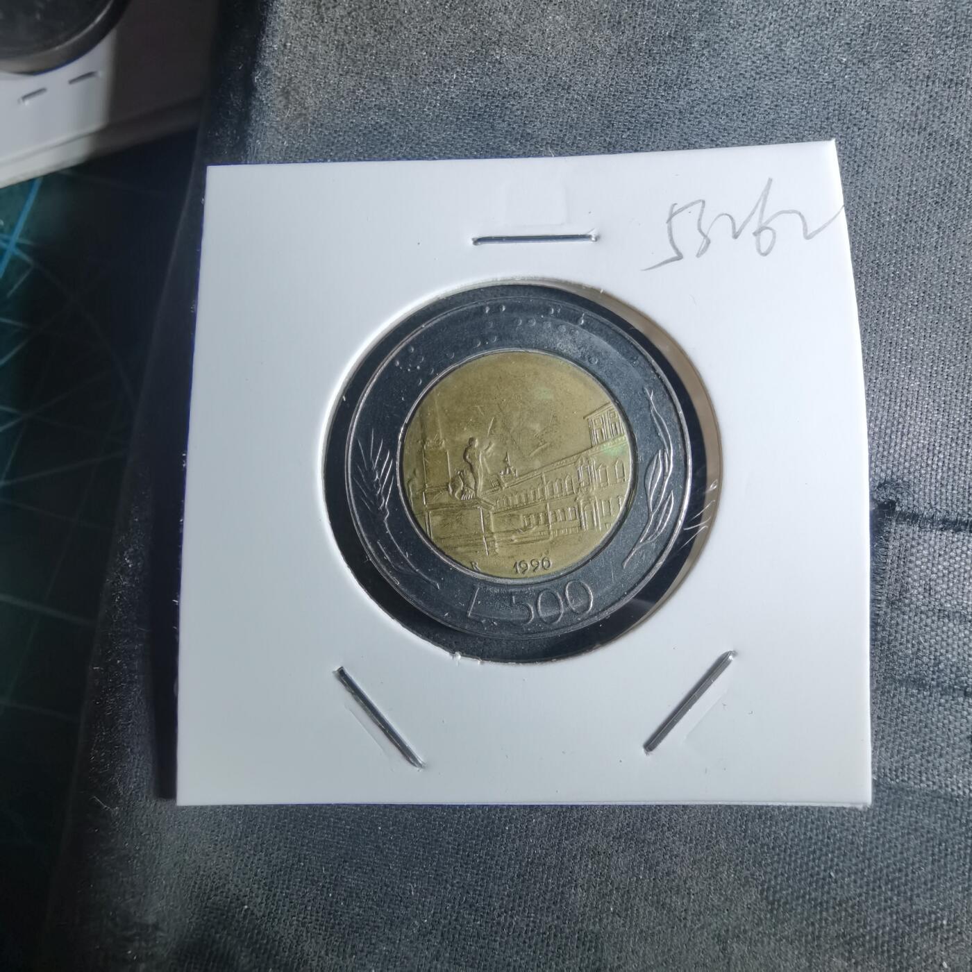 沼泽如烟--第953场 意大利1990年500里拉