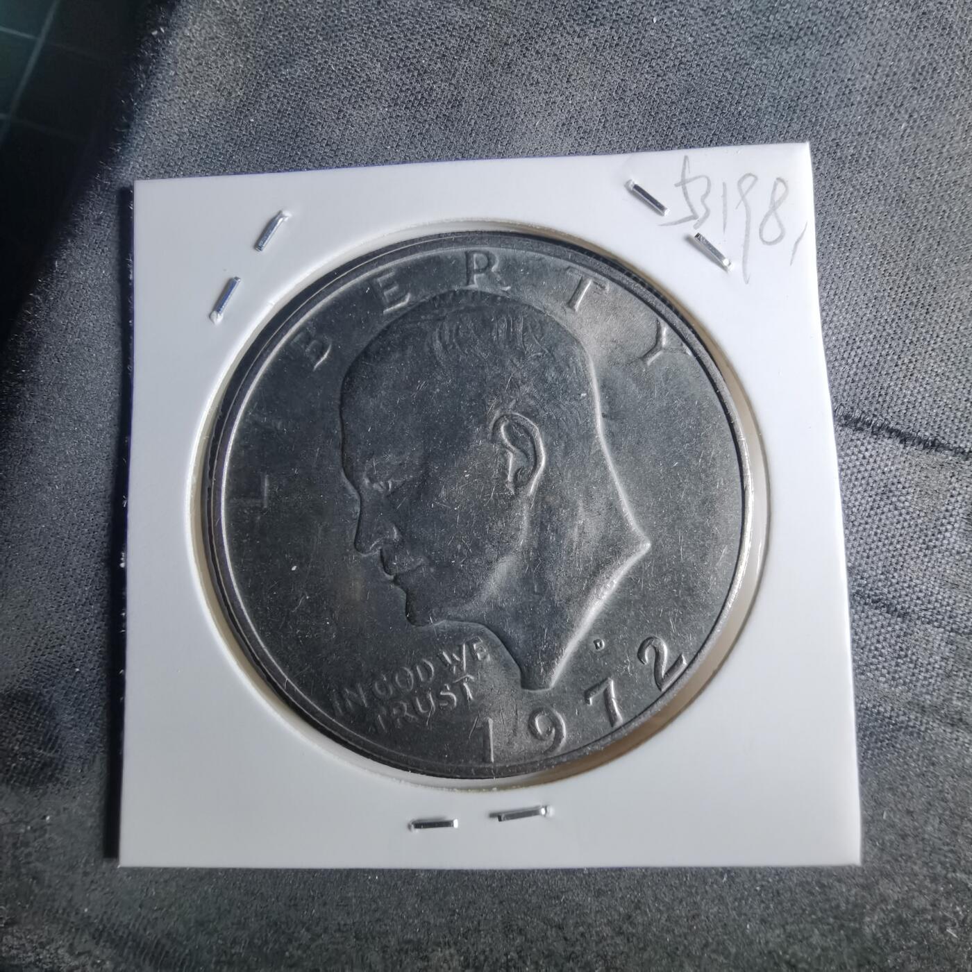 沼泽如烟--第953场 美国1972年一元