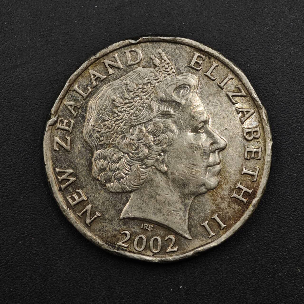 【淘币小摊】实时拍第八百四十一拍   散币批量币场   满百包邮可预留二周 每周一统一发货   新西兰2002年20分