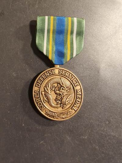 老王徽章第174期 - 美国韩国防卫奖章(驻韩美军服役)