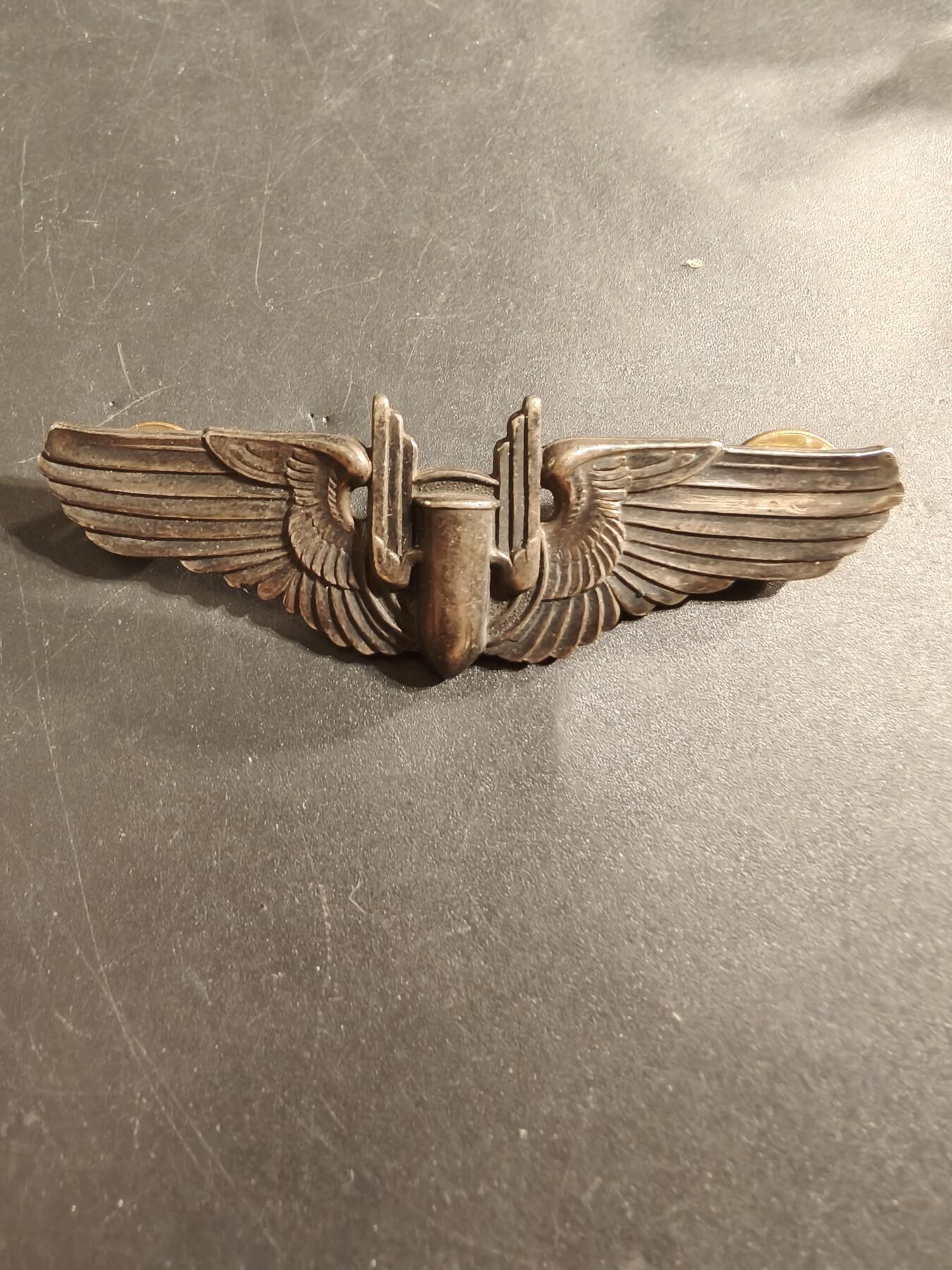 老王徽章第174期 美国空军炮手技能章    3英寸     925银