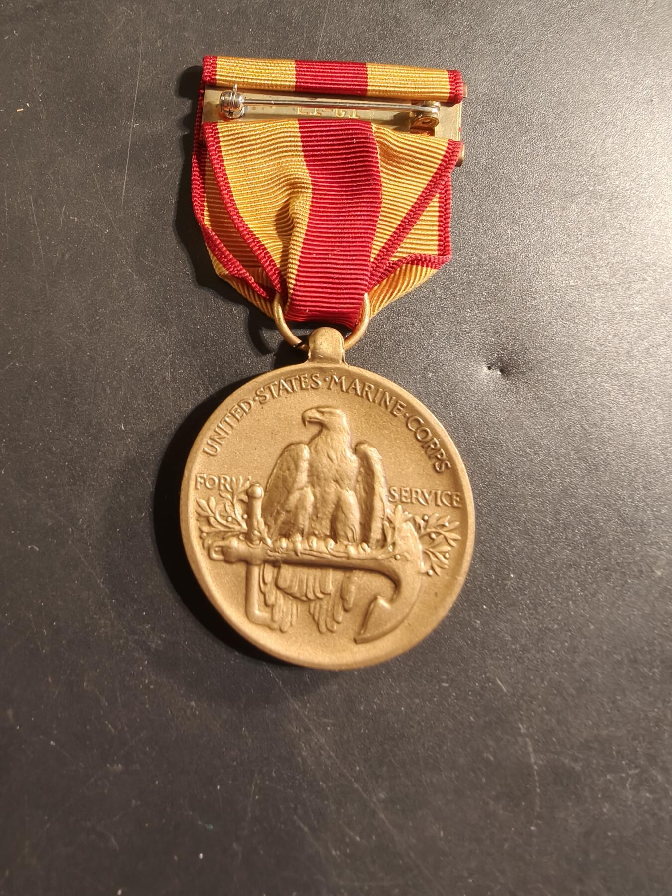 老王徽章第174期 美国海军陆战队远征奖章
