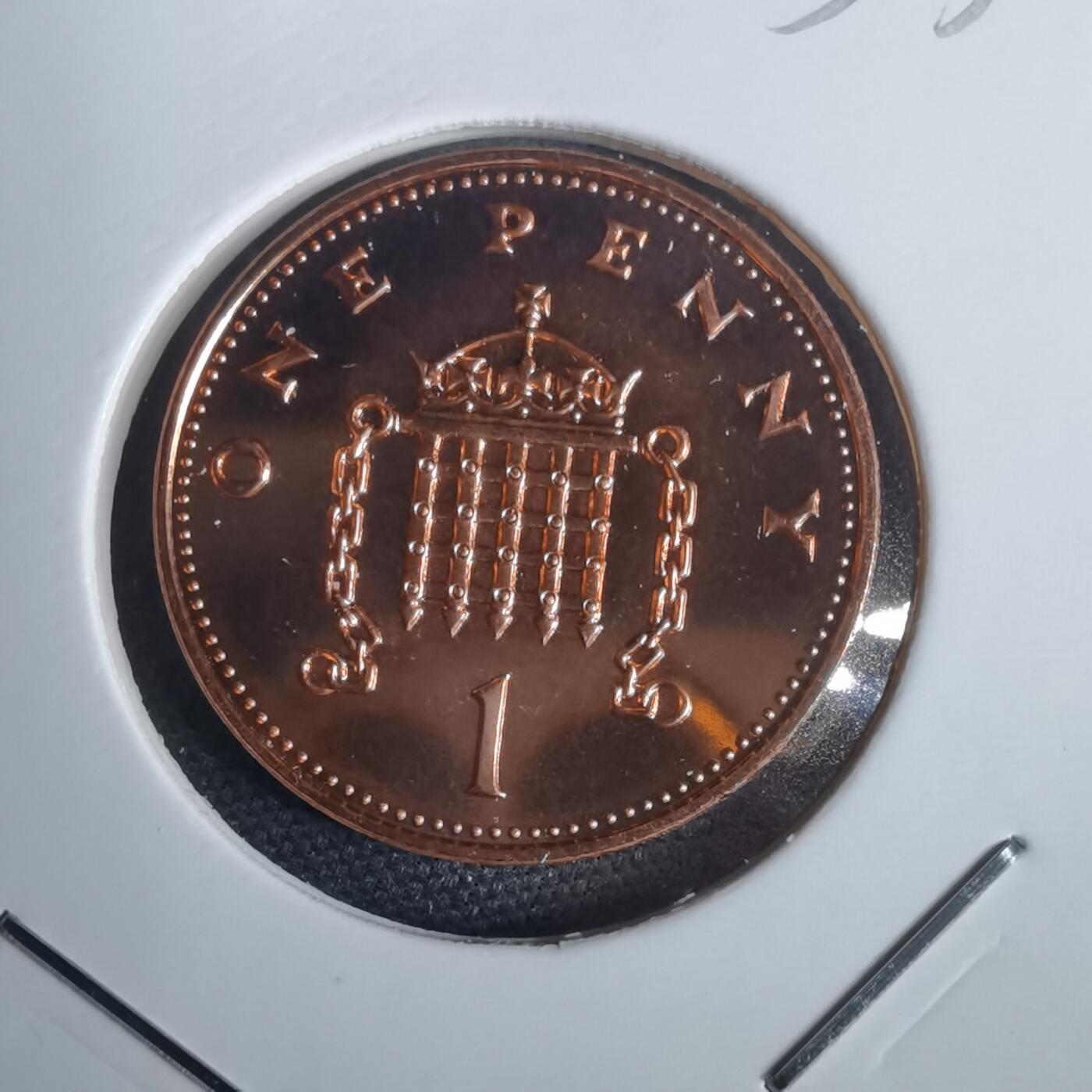 沼泽如烟--第953场 英国2005年1便士