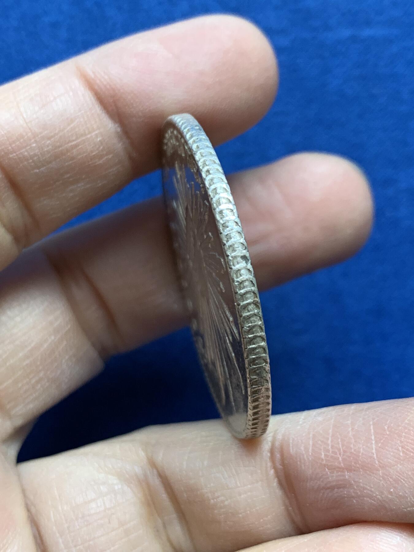 《竞宝斋》第454场 周日，周一 2场连拍 （全场包邮，欢迎送拍） 墨西哥1883 PI MH版 8R鹰洋银币 原光好品