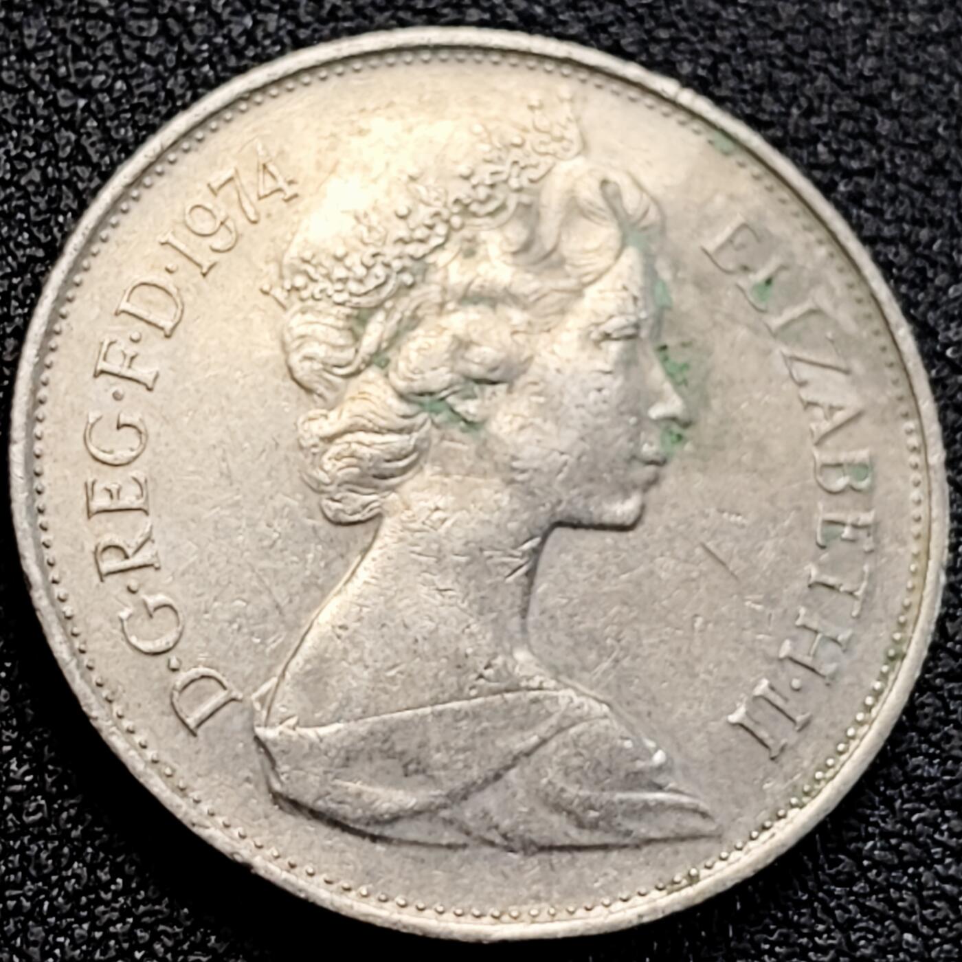 泉币菌-第163场-新年第六场 精品福利场 英伦狮子 英国10便士硬币 直径28.5MM