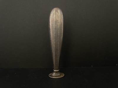 海外回流精品（欧美专场） - 欧洲回流纯银火漆印章，8.3cm，16.1g。