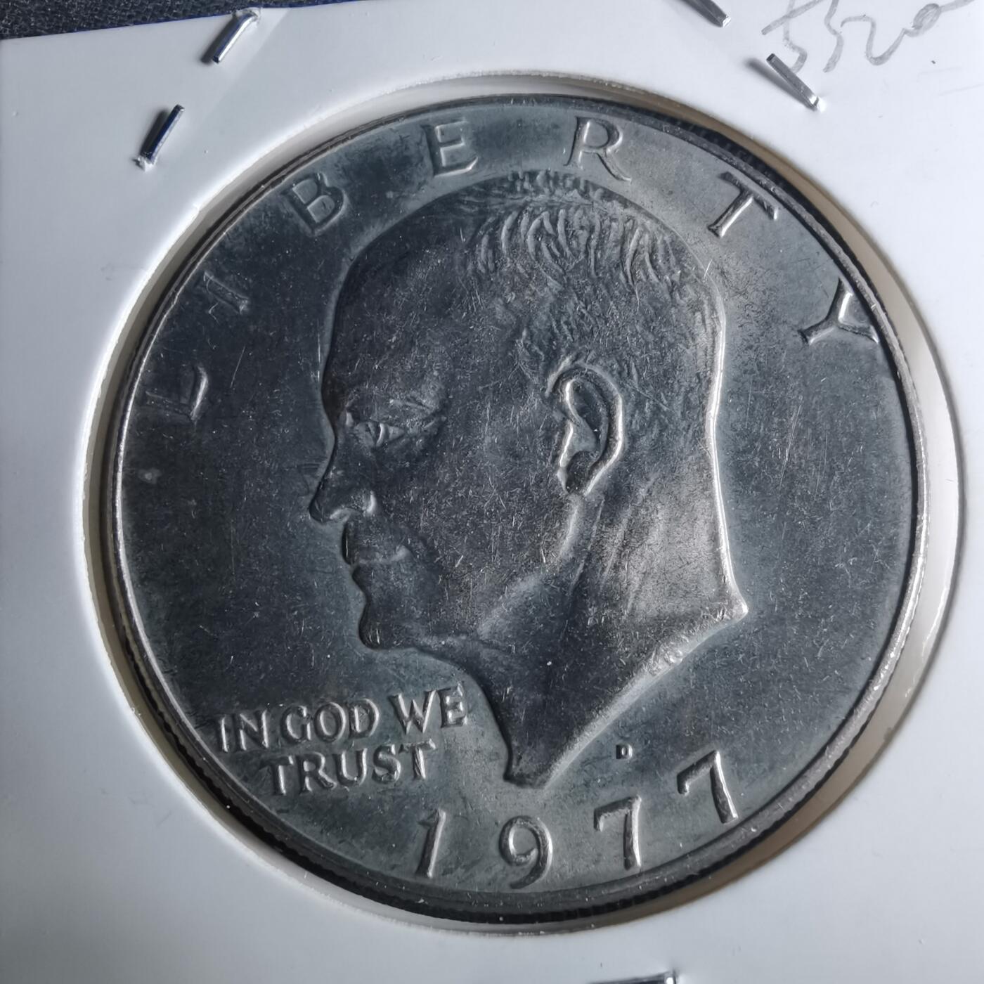 沼泽如烟--第953场 美国1977年一元