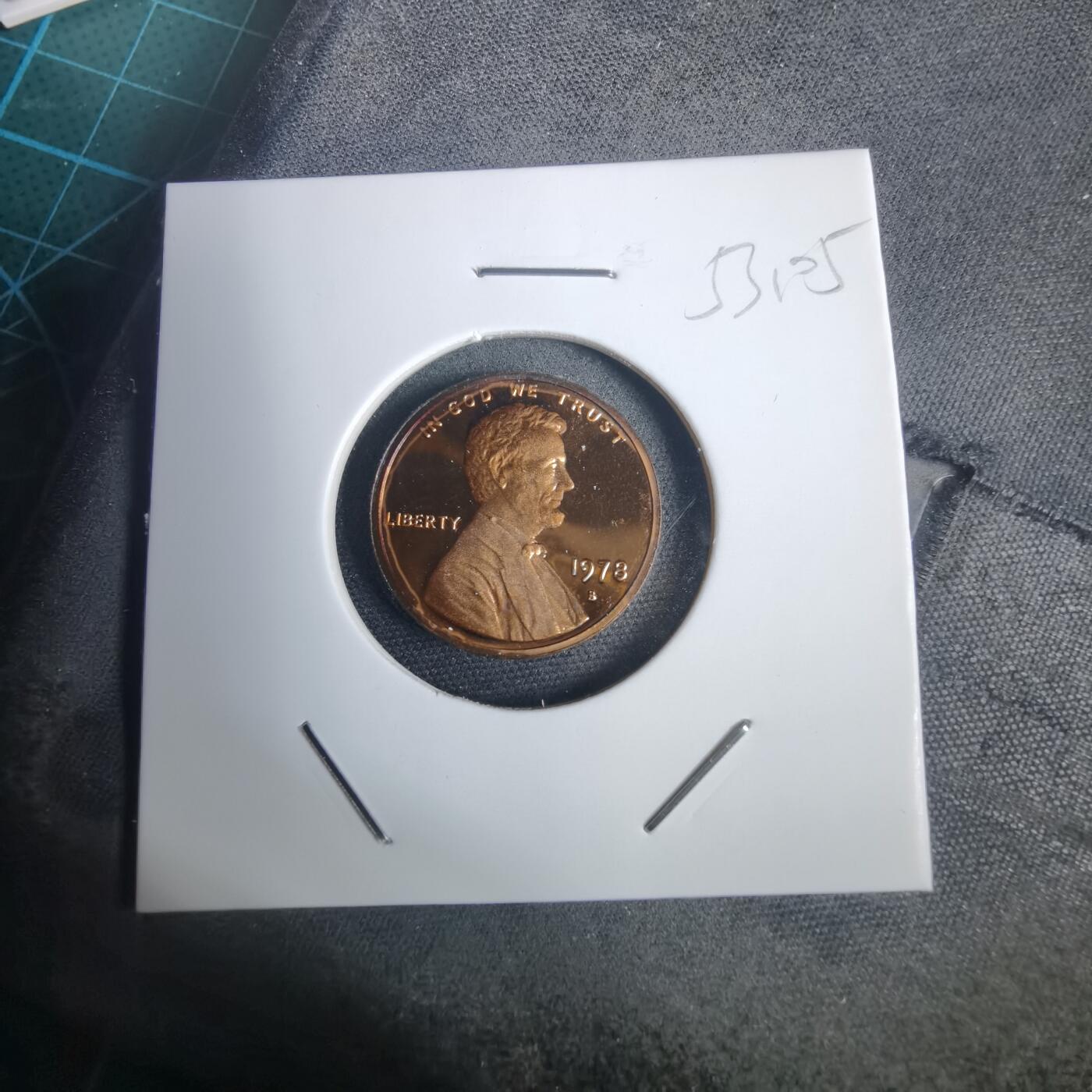 沼泽如烟--第953场 美国1978年一分精制币