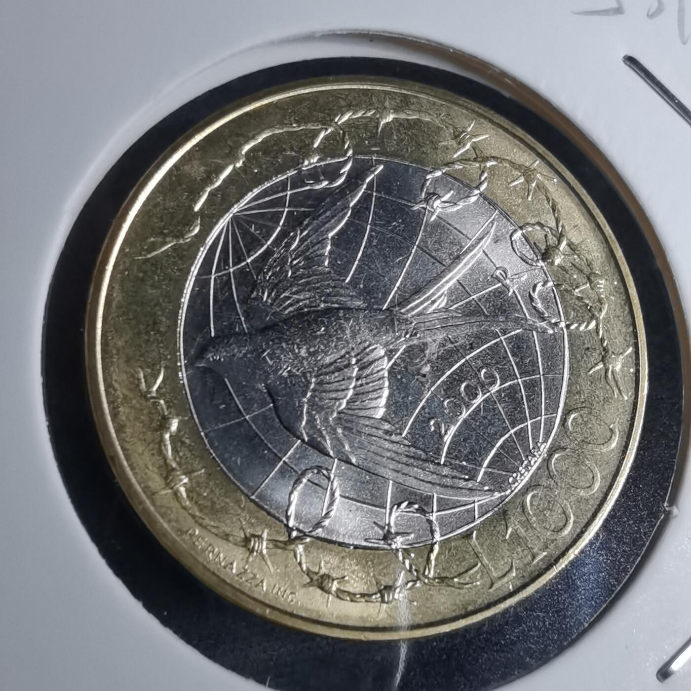 沼泽如烟--第953场 圣马力诺2009年1000里拉