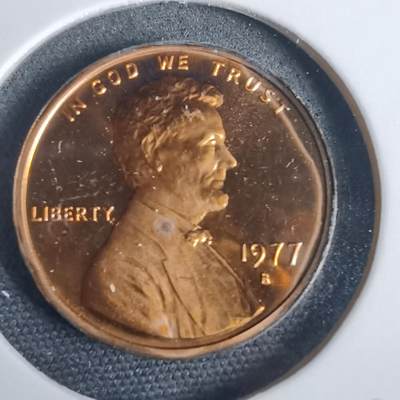 沼泽如烟--第953场 - 美国1977年一分精制币