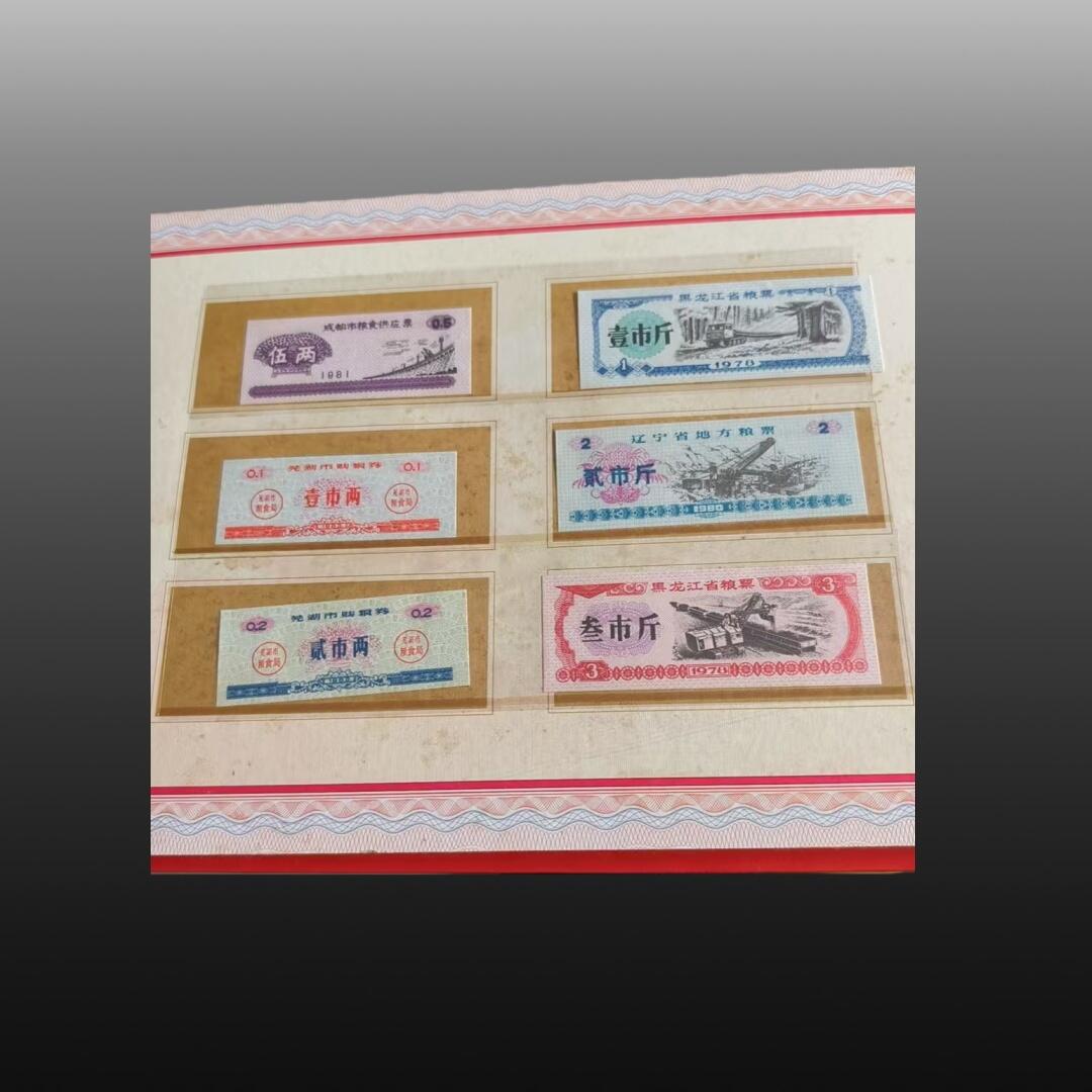 安欣票证程曦专场 地方粮票