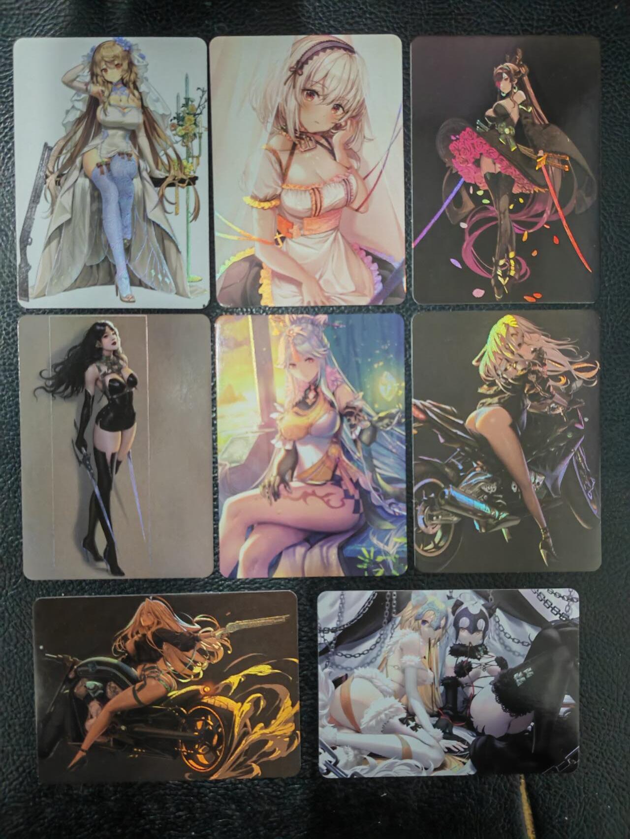 阳大大卡牌拍卖第91期（持续收拍品，周二晚上九点截拍，进群福利早知道） 初音未来 妹卡8张 彩闪