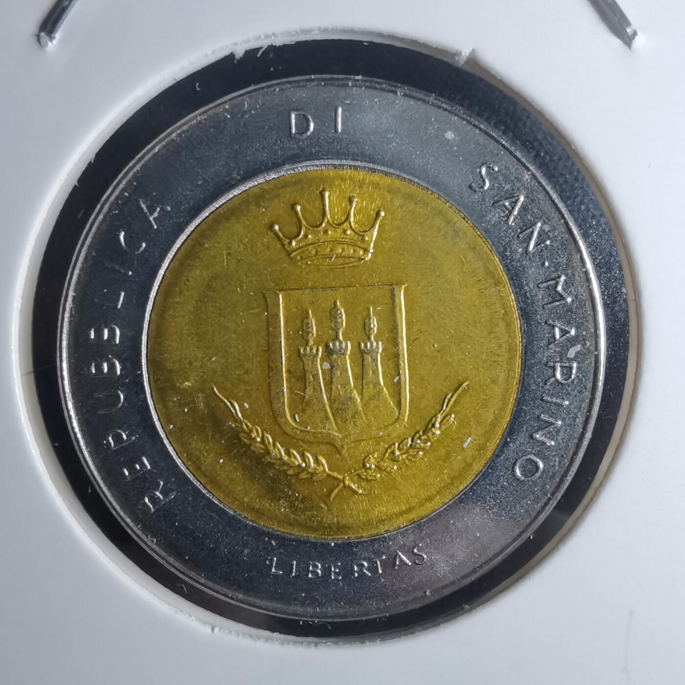 沼泽如烟--第953场 圣马力诺1983年500里拉