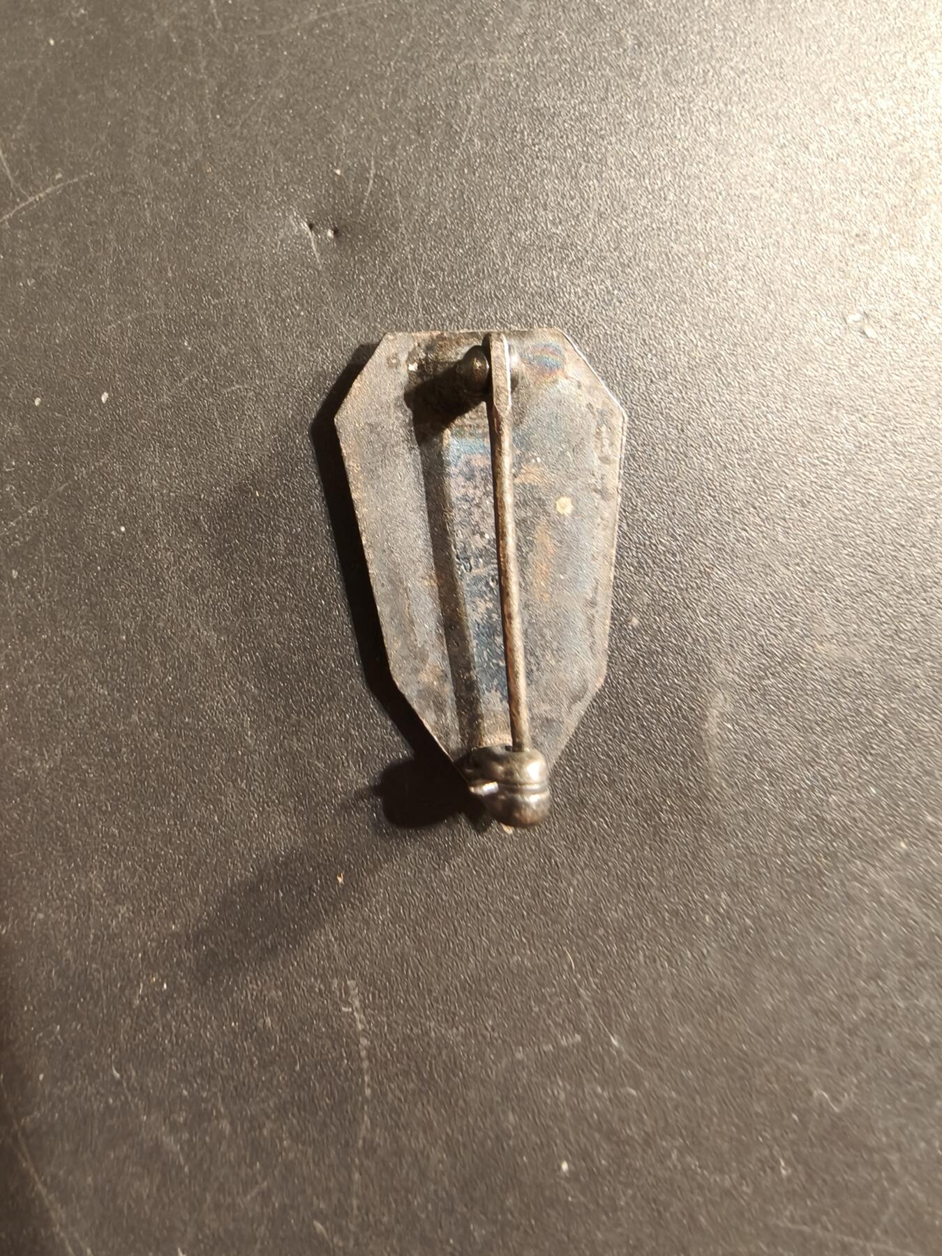 老王徽章第174期 美国本宁堡步兵学校证章    925银质珐琅    二战时期横针版    4.2g