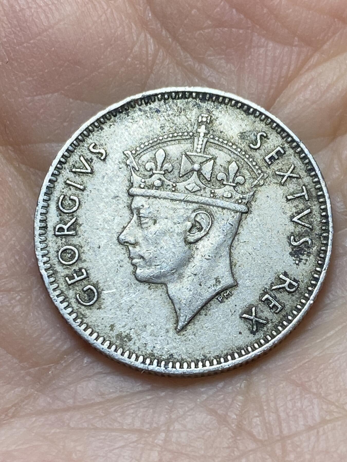 2026年第三场(总第一百七十二场）外国好品散币场(免佣金) 英属东非1948年50分(等值半先令，乔治六世第二版首发年)