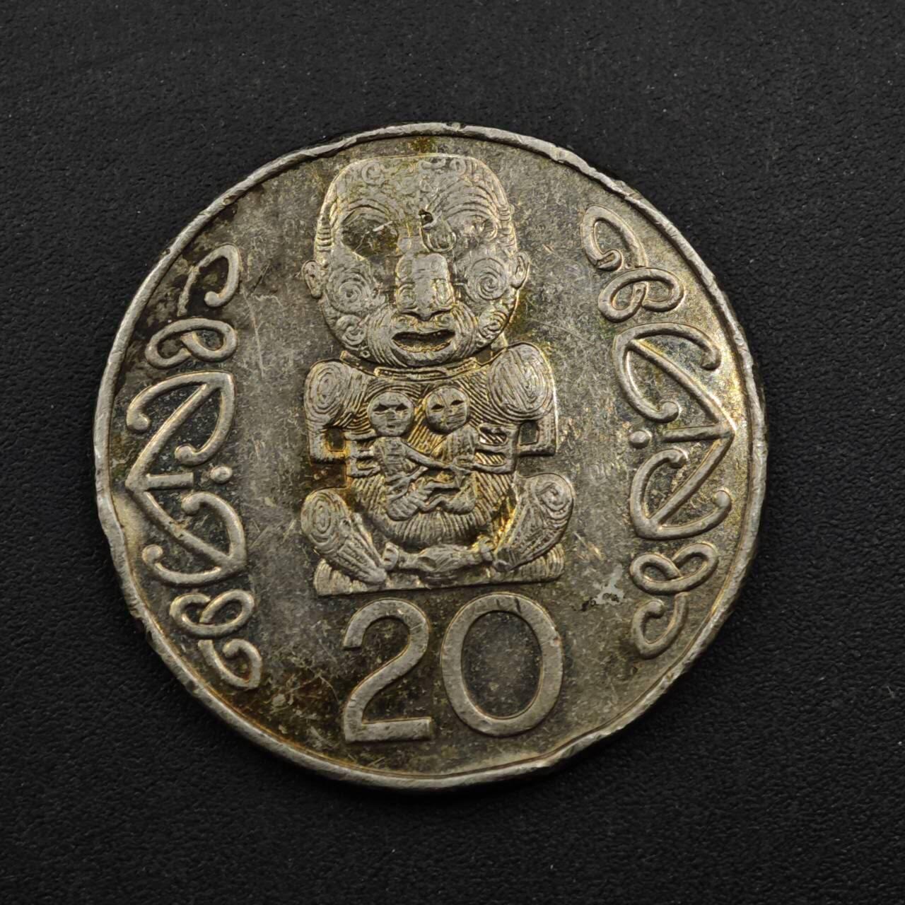 【淘币小摊】实时拍第八百四十一拍   散币批量币场   满百包邮可预留二周 每周一统一发货   新西兰2002年20分